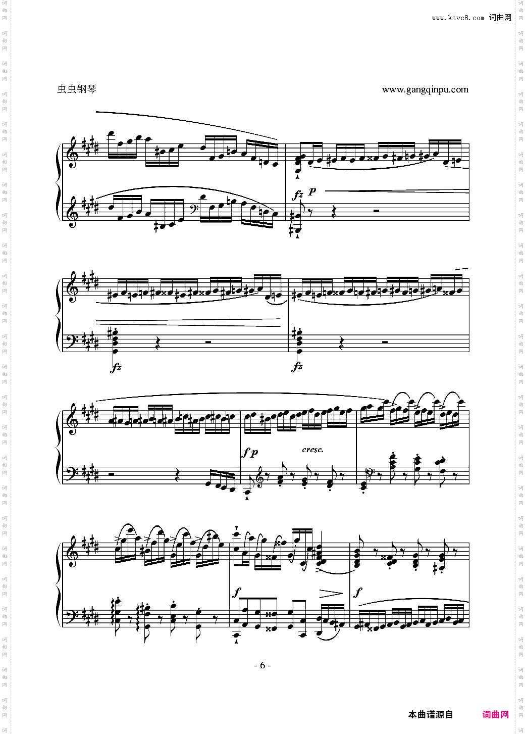 肖邦练习曲-Etude OP·10 NO·4