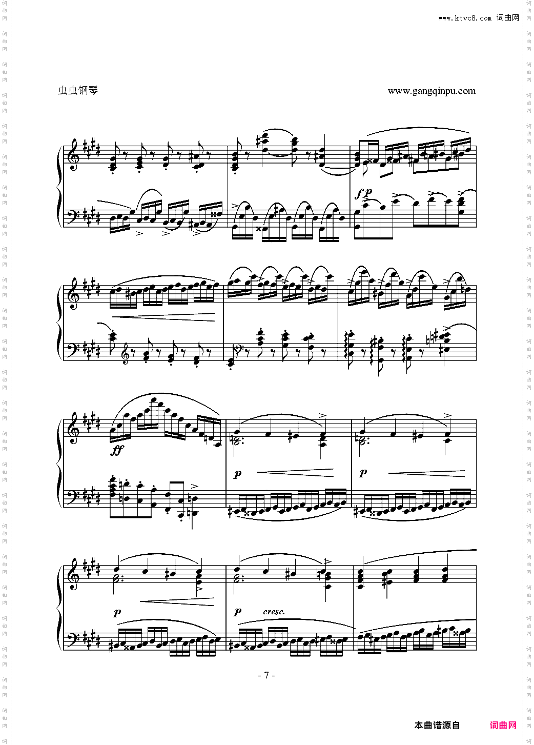 肖邦练习曲-Etude OP·10 NO·4
