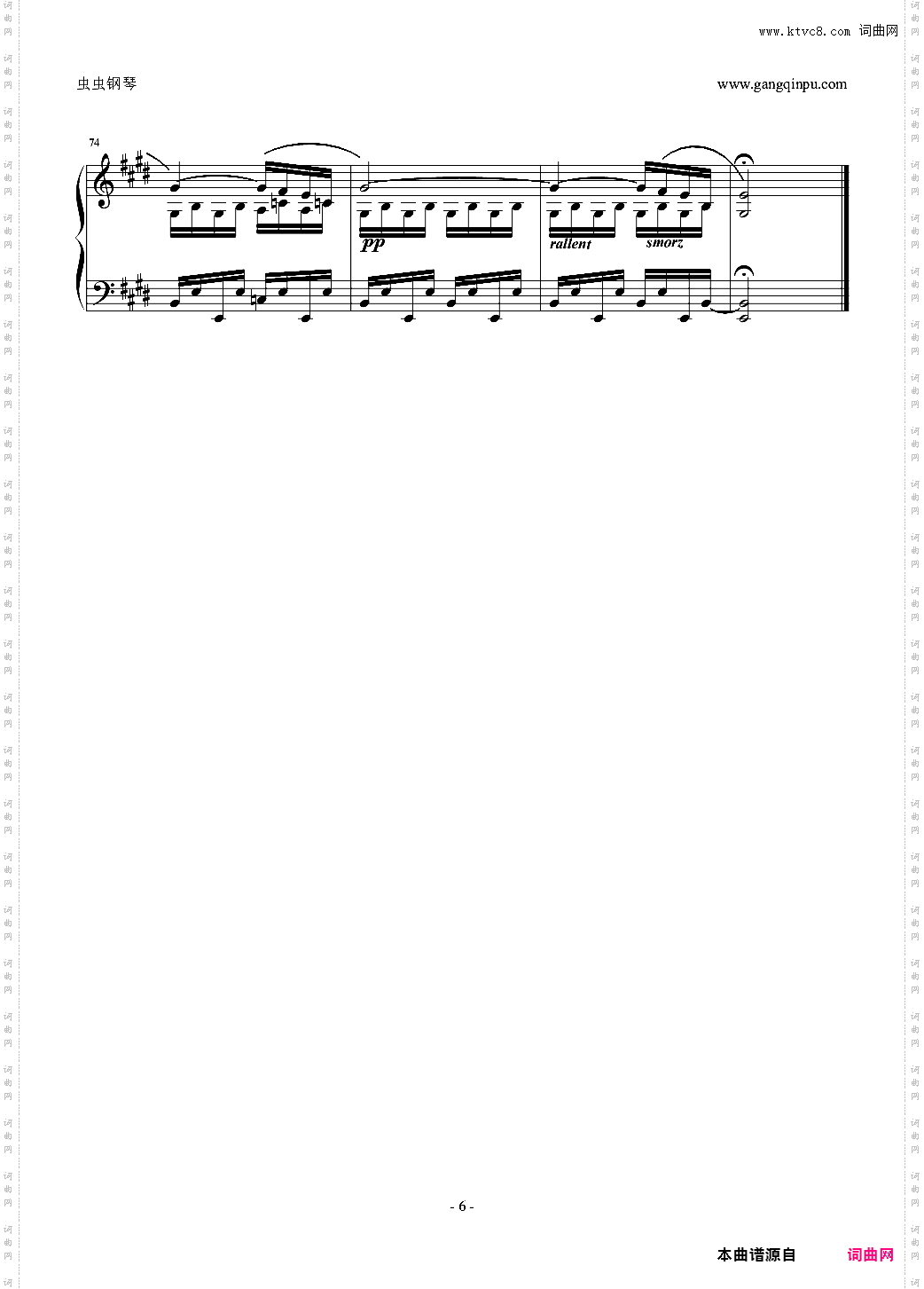 肖邦练习曲-Etude OP·10 NO·3
