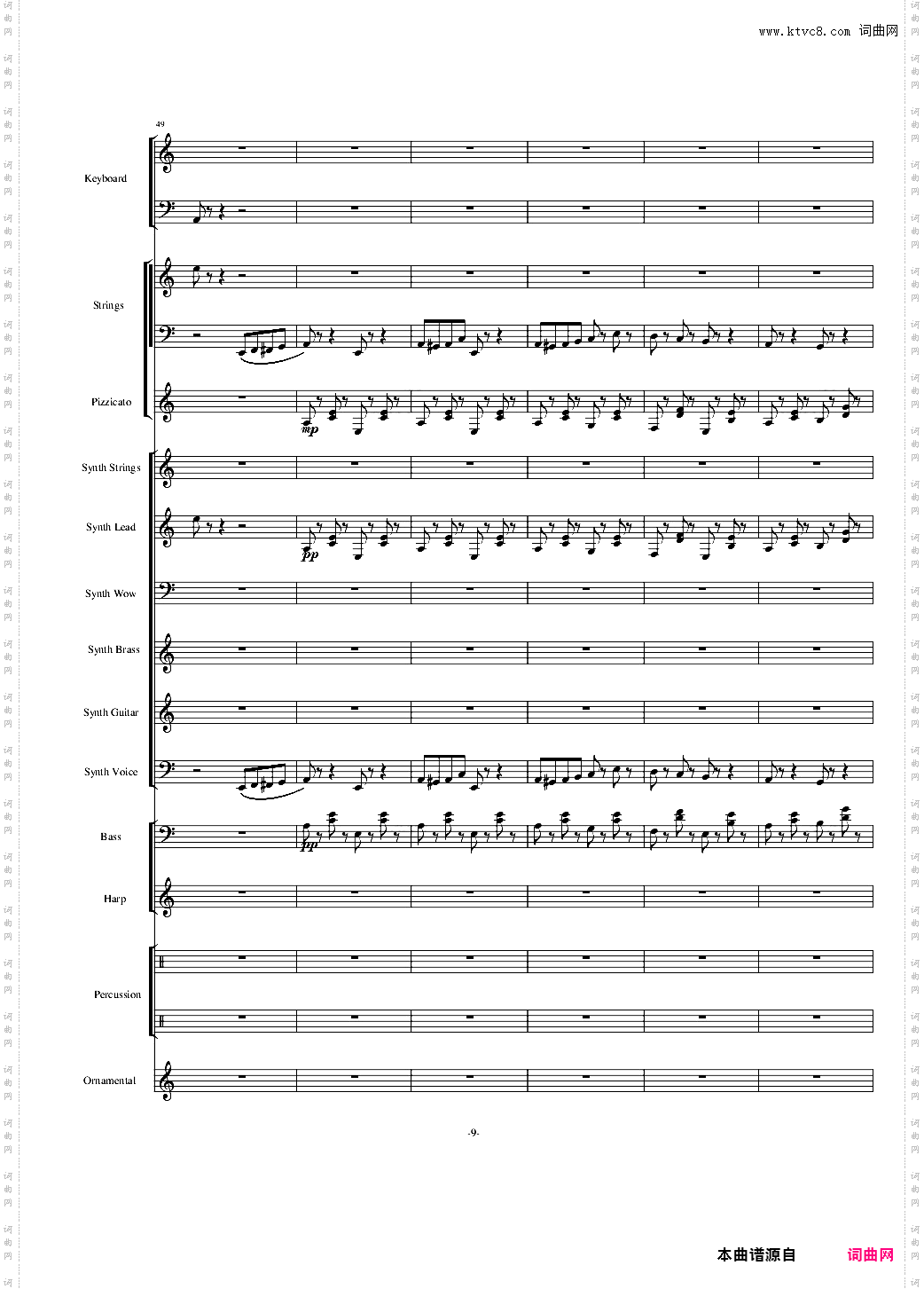 植物大战僵尸18分钟精美总谱