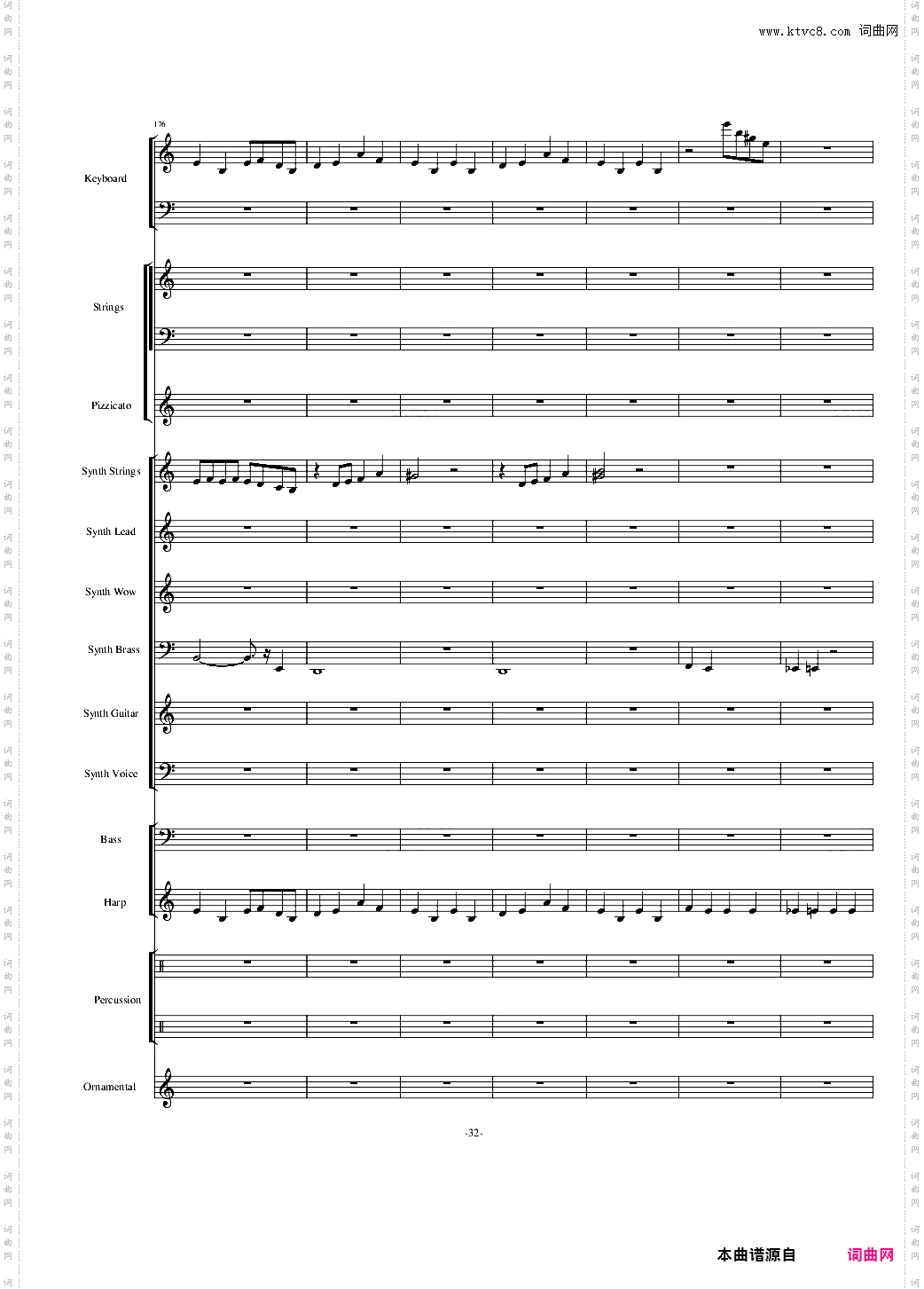 植物大战僵尸18分钟精美总谱