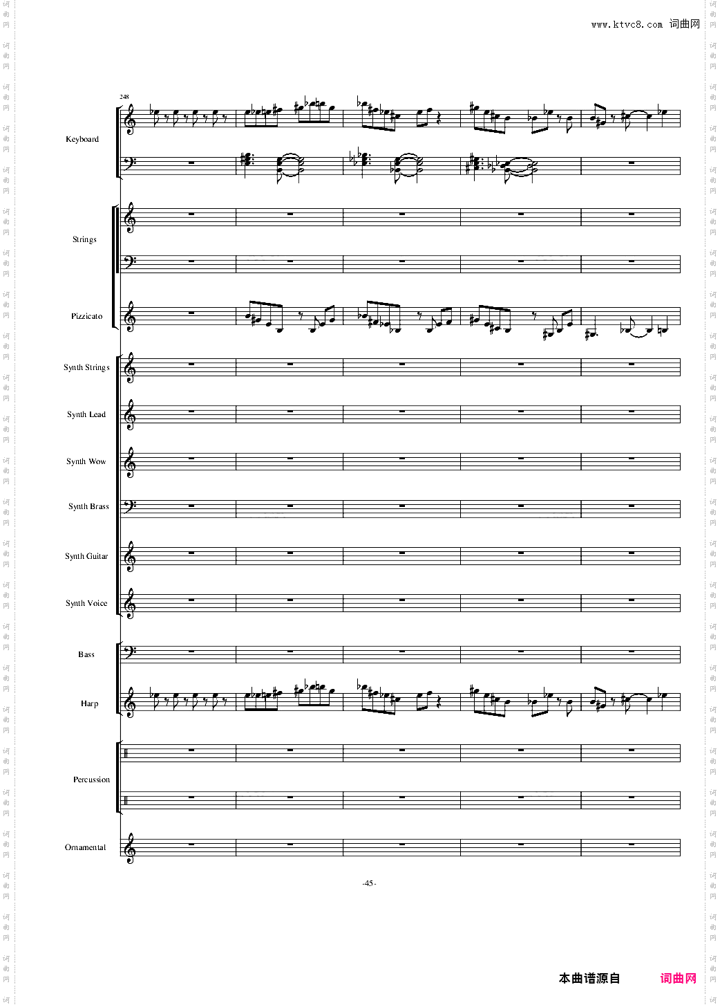 植物大战僵尸18分钟精美总谱