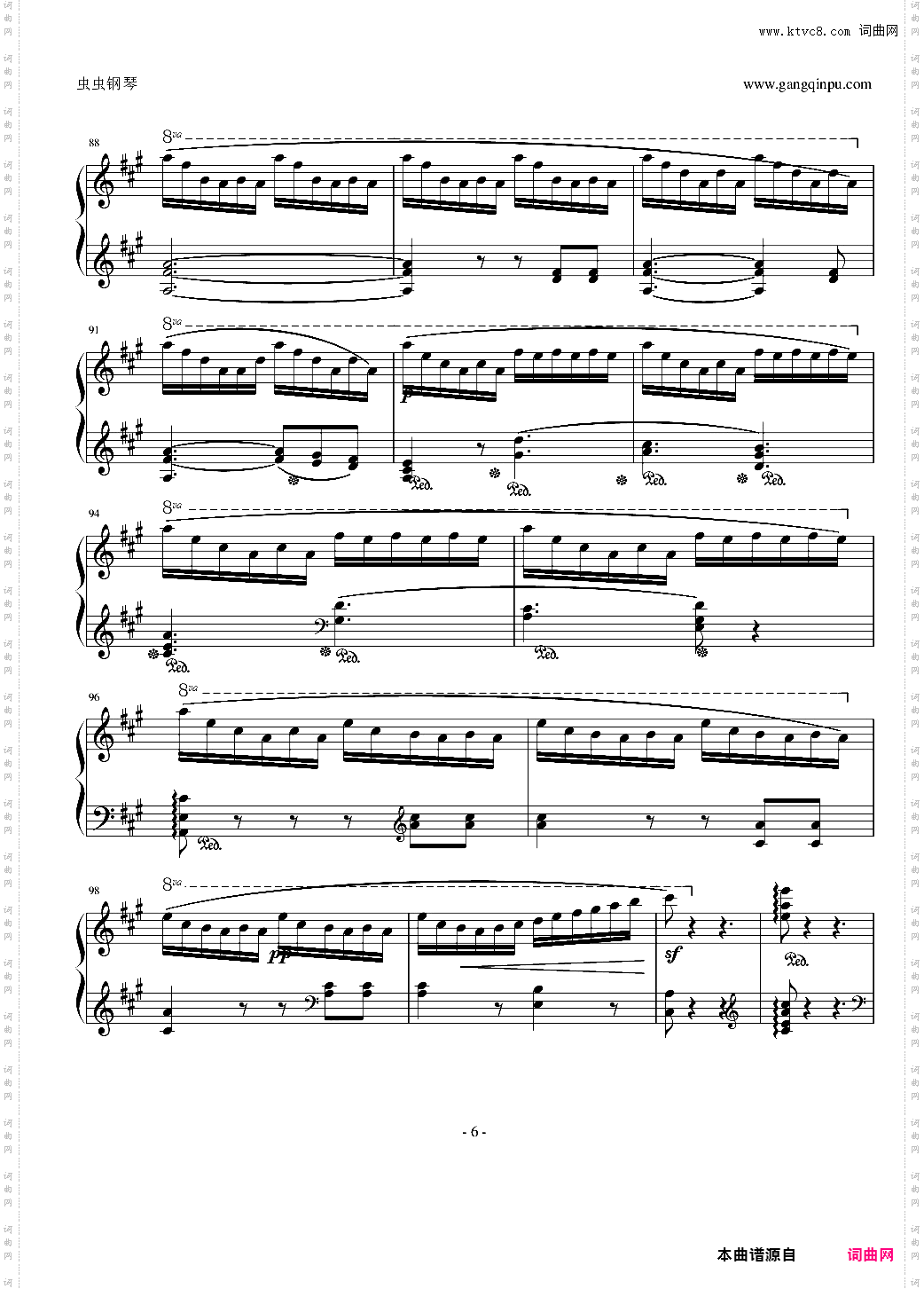 门德尔松 无言歌Op·19No·3