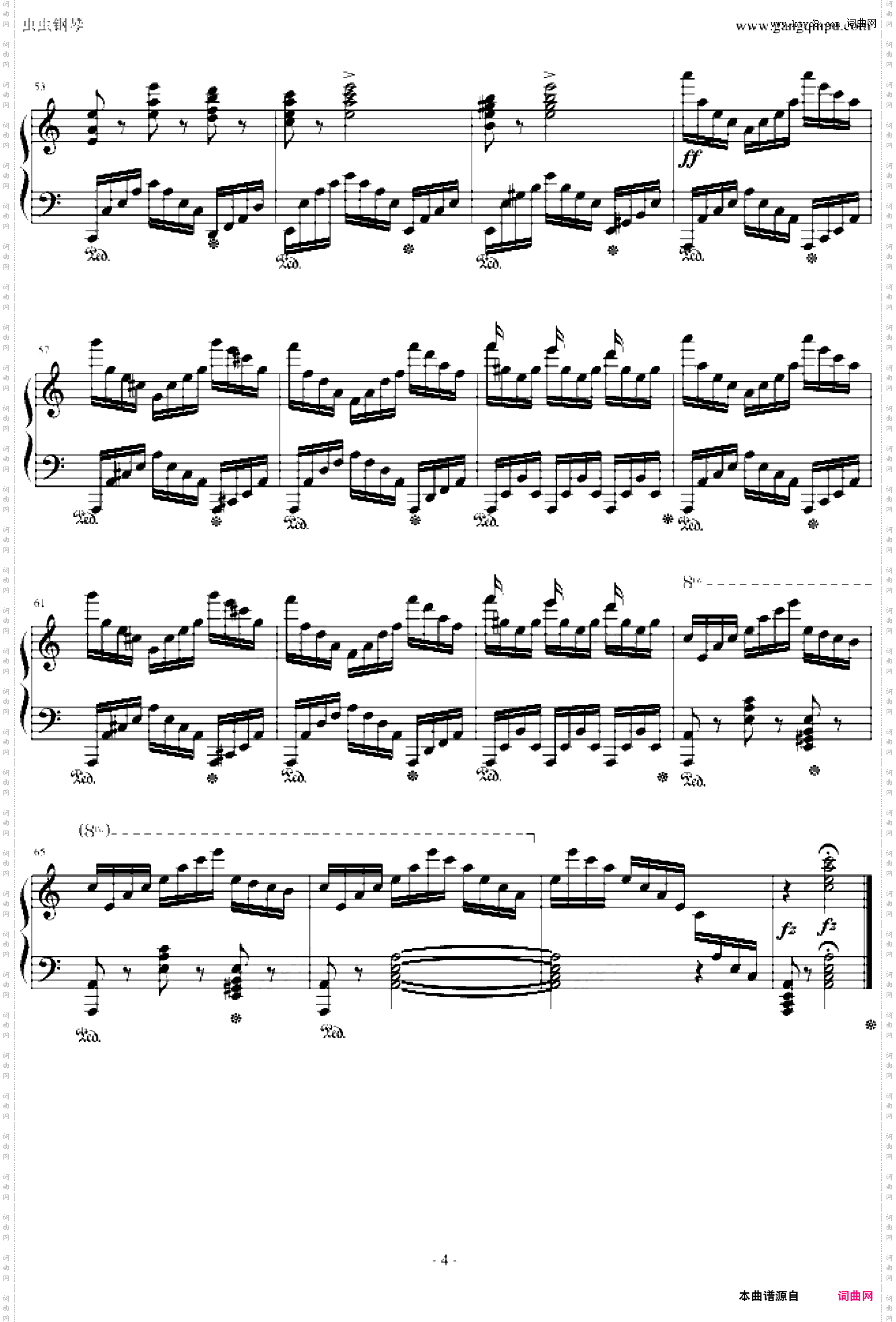 练习曲Op·740 No·31