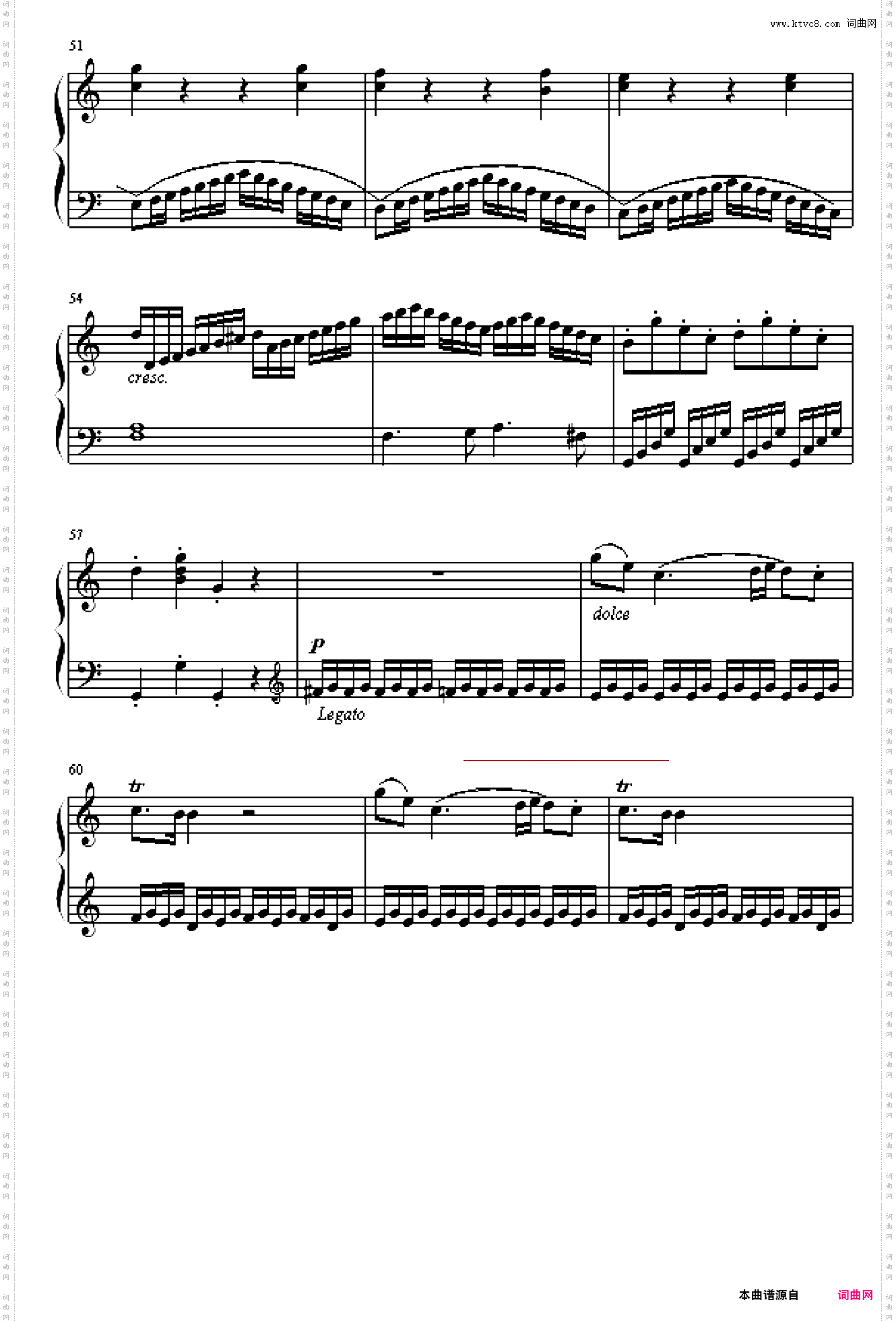 奏鸣曲 Sonatas K545