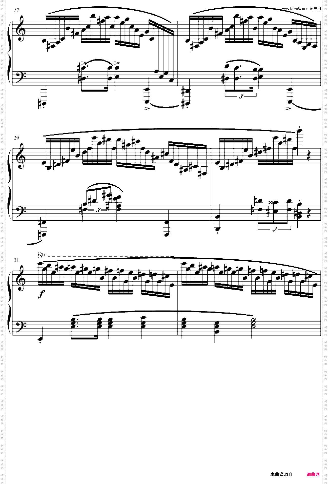 练习曲Op·25 No·11