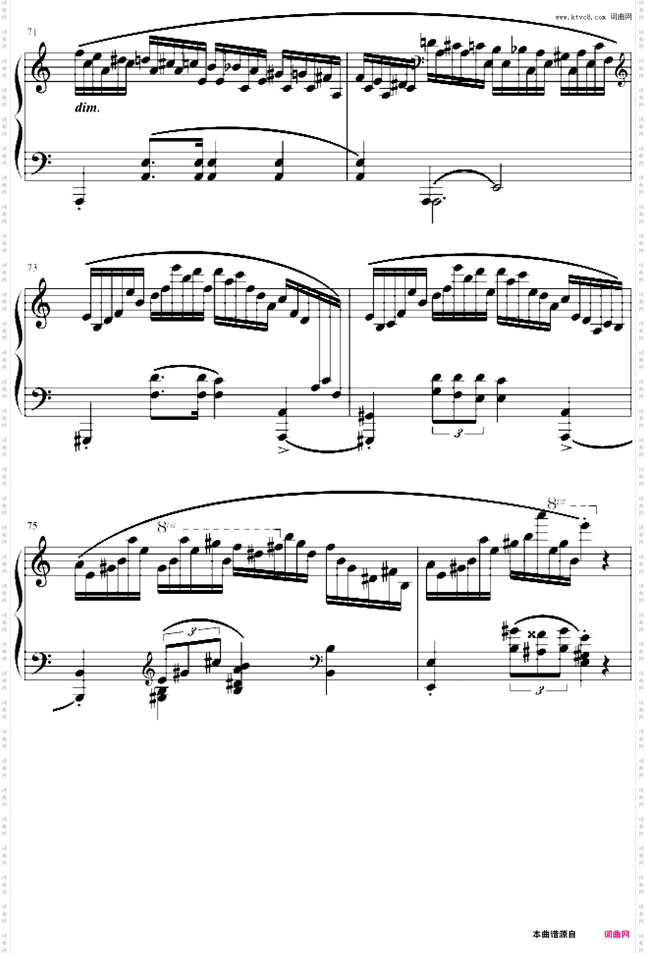 练习曲Op·25 No·11