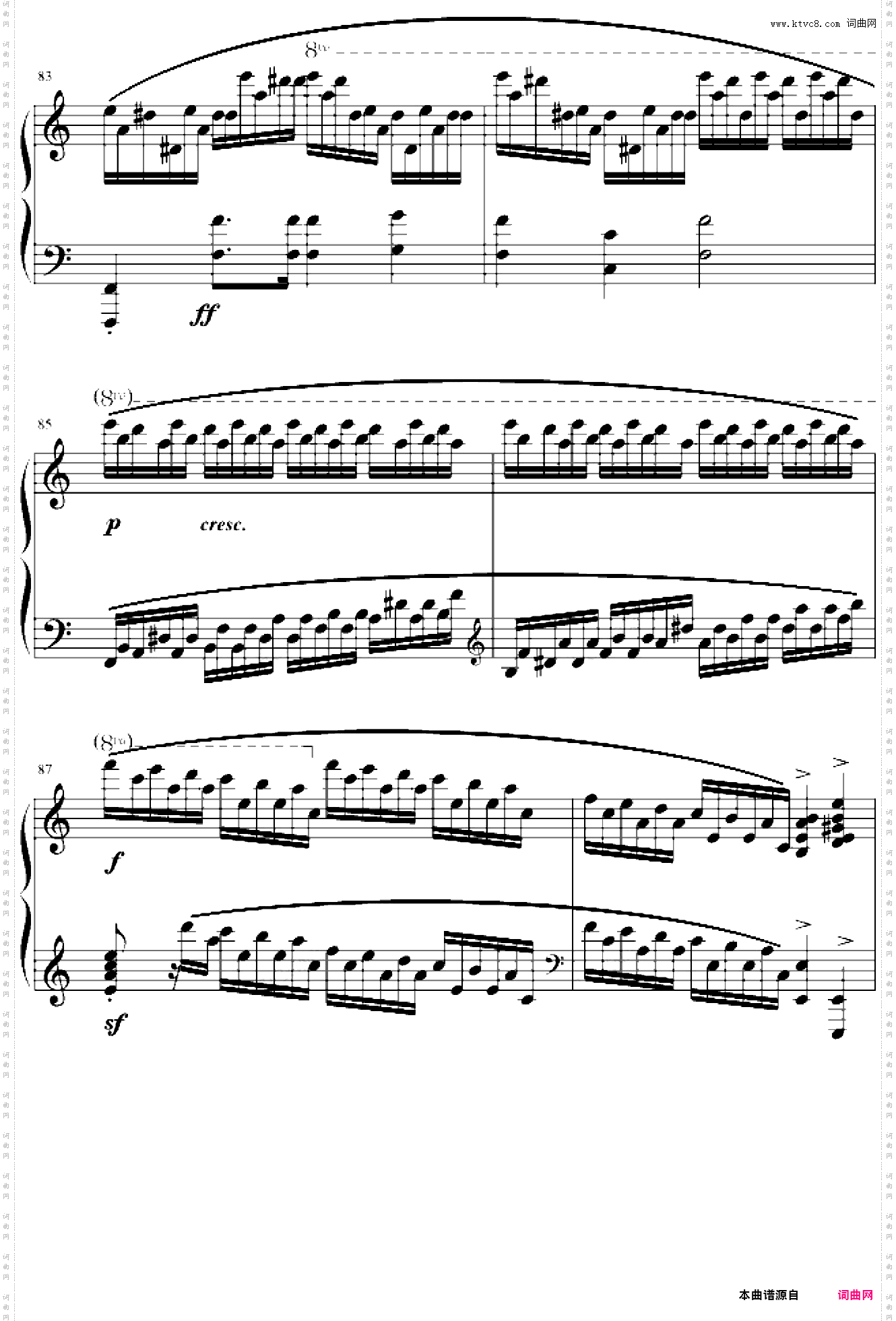 练习曲Op·25 No·11