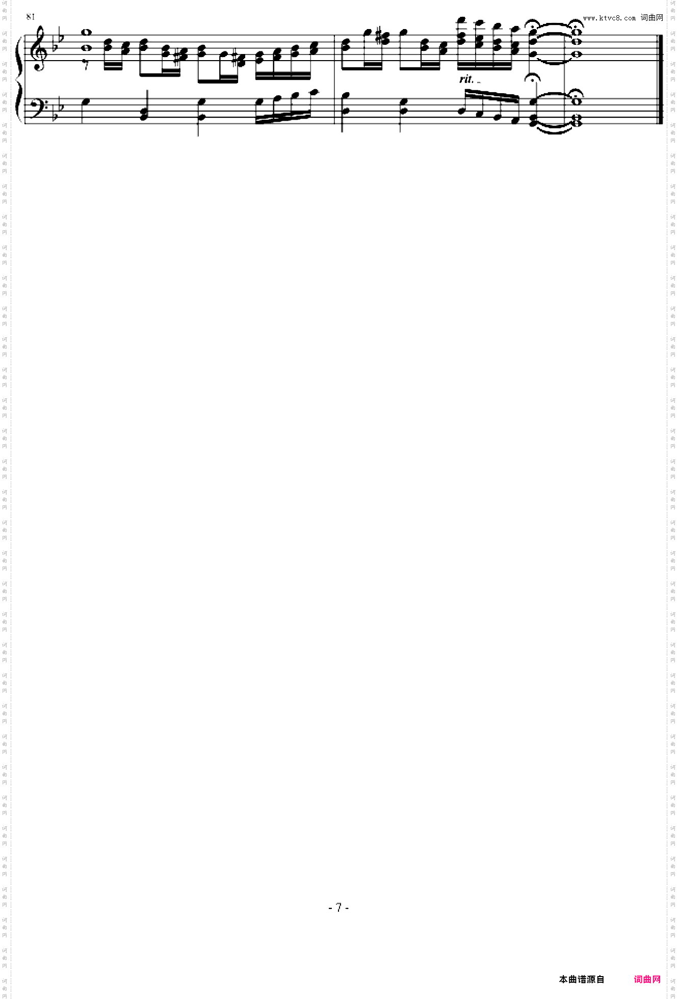 高达SEED主题曲《曾经和你在一起》复调钢琴版