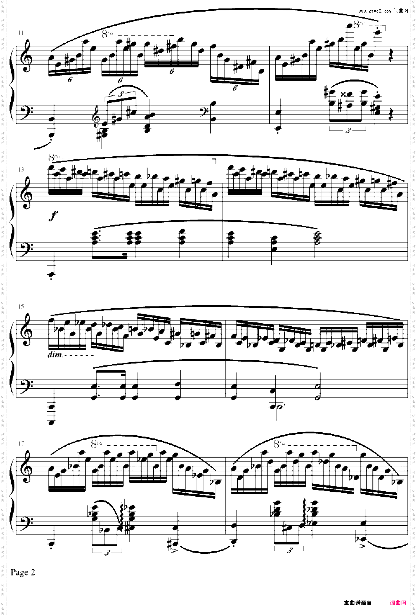 肖邦冬风练习曲
