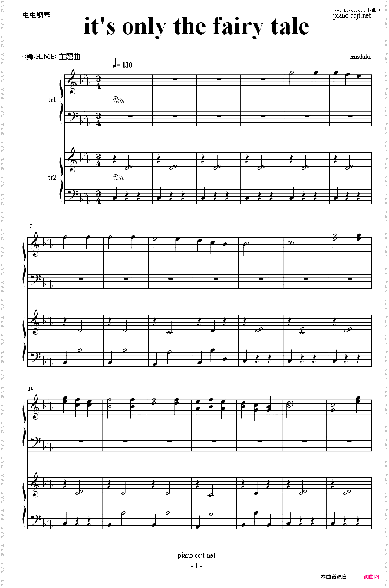 it's only the fairy tale