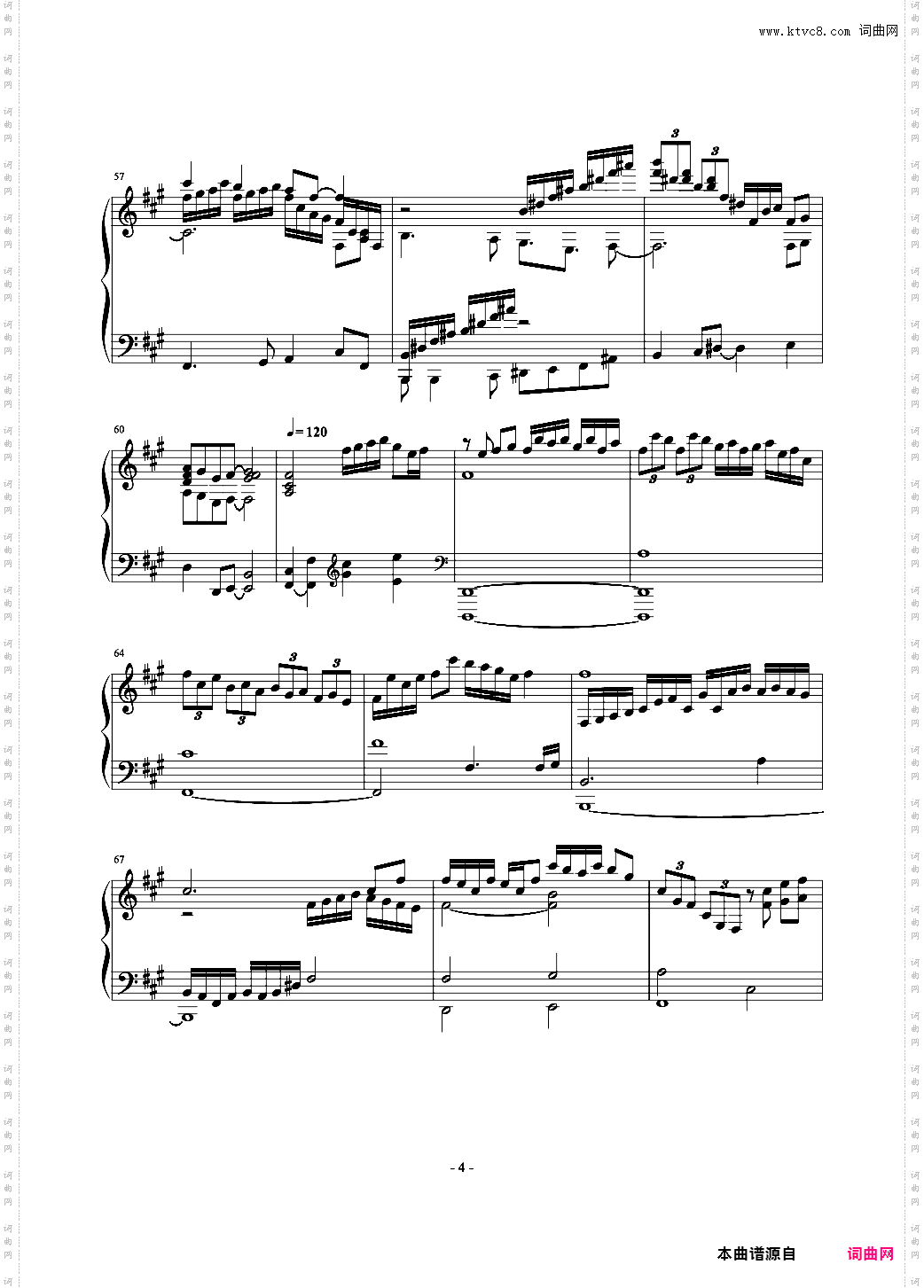 为已逝王女献上的钢琴七重奏