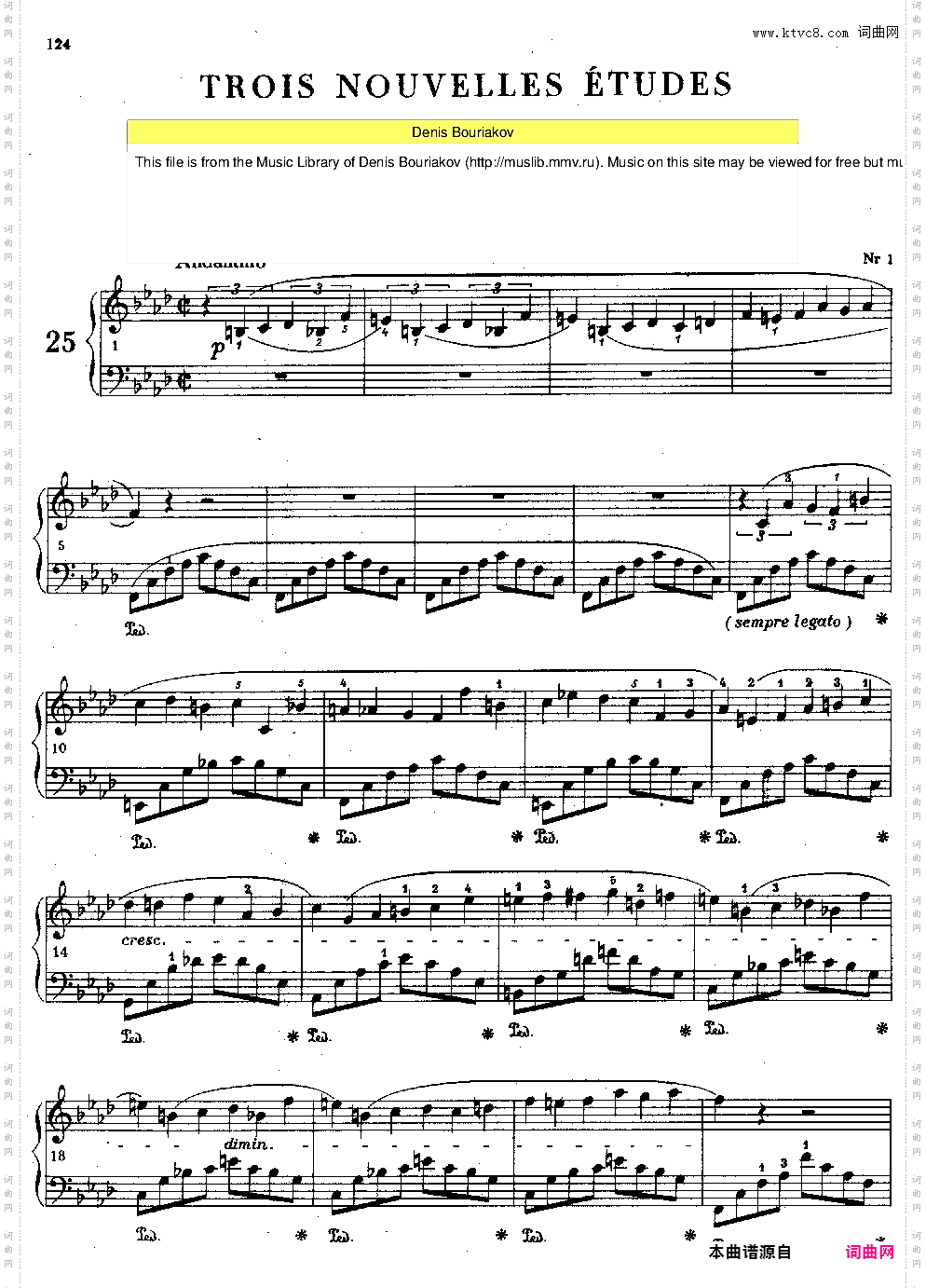 练习曲OP25No12