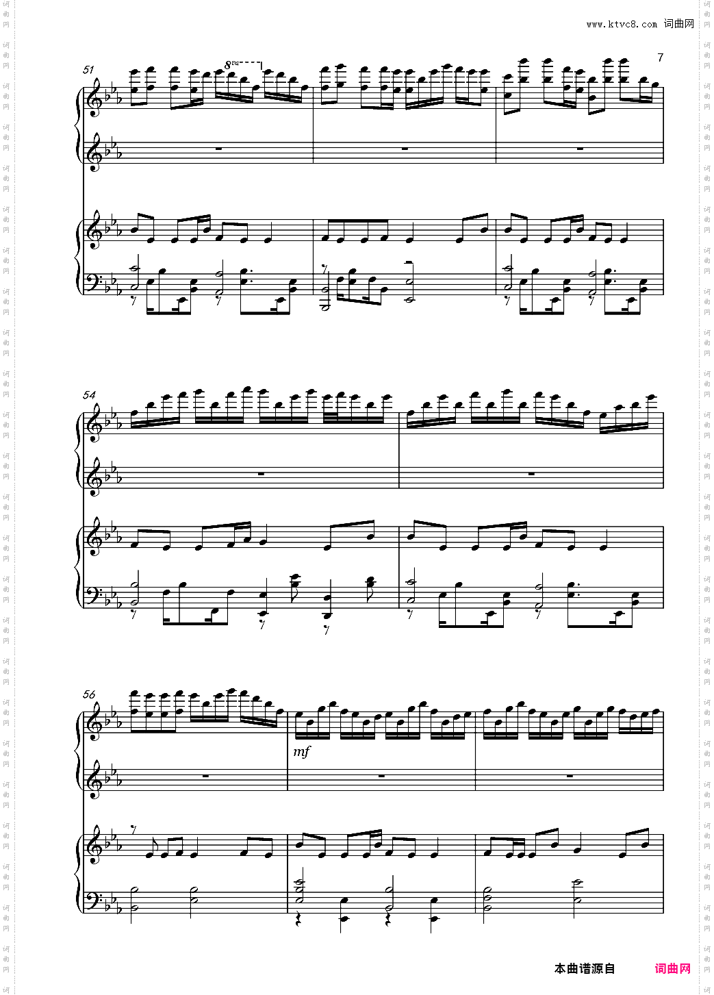 勾指起誓四手联弹