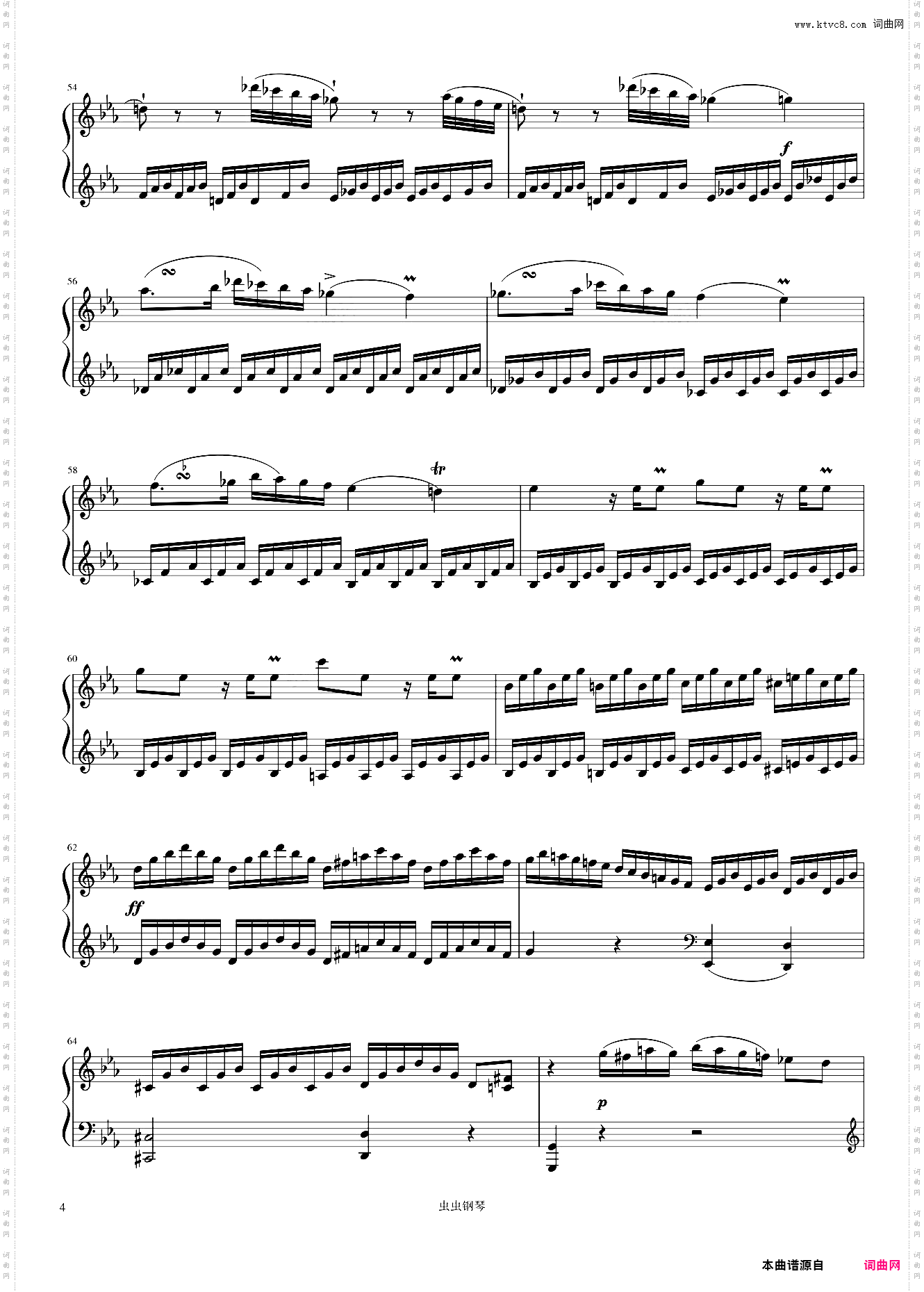 Haydn - Sonata in C minor HOB XVI/20 Movement I