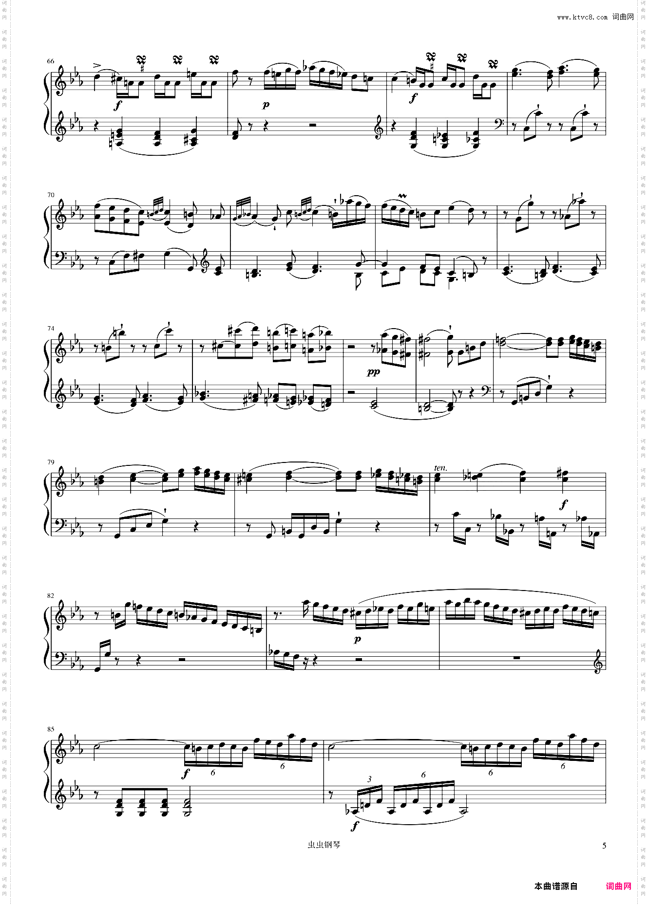 Haydn - Sonata in C minor HOB XVI/20 Movement I