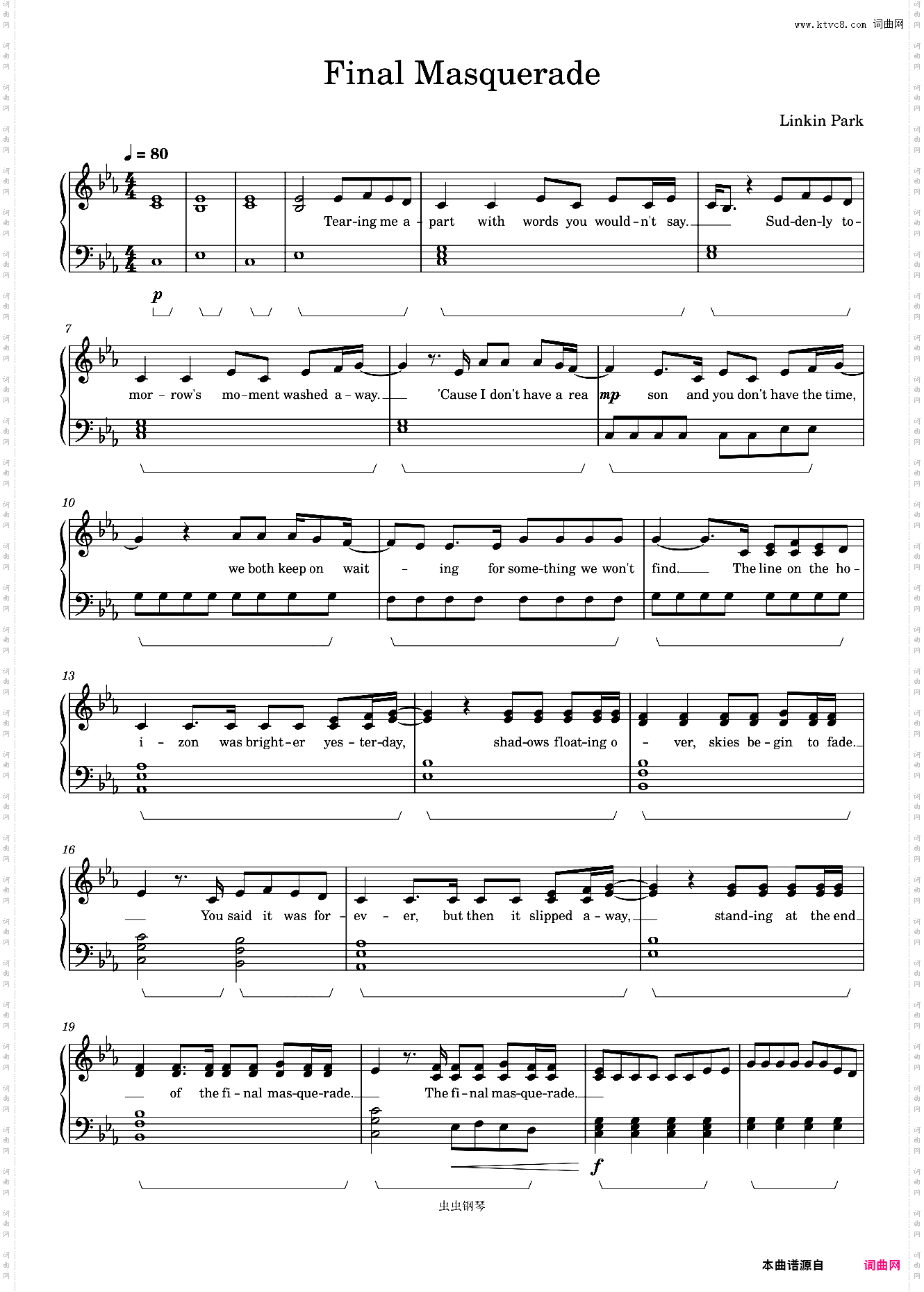 Final Masquerade-Linkin Park