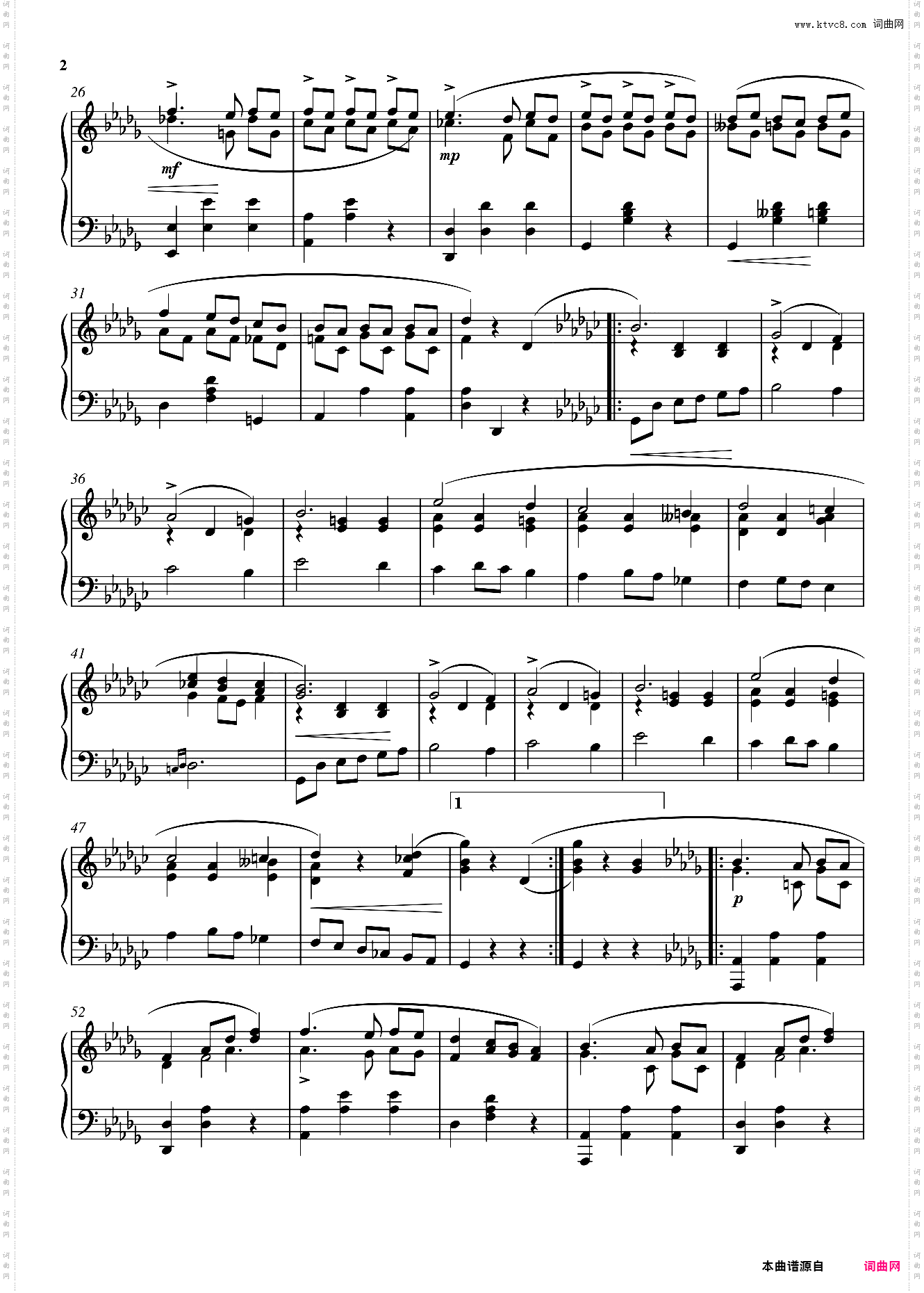 圆舞曲 Op·70 No·3,肖邦