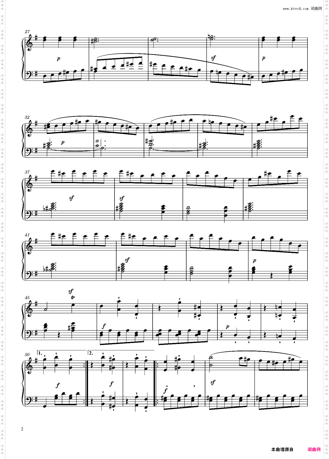 Sonate No· 25, 1st Movement