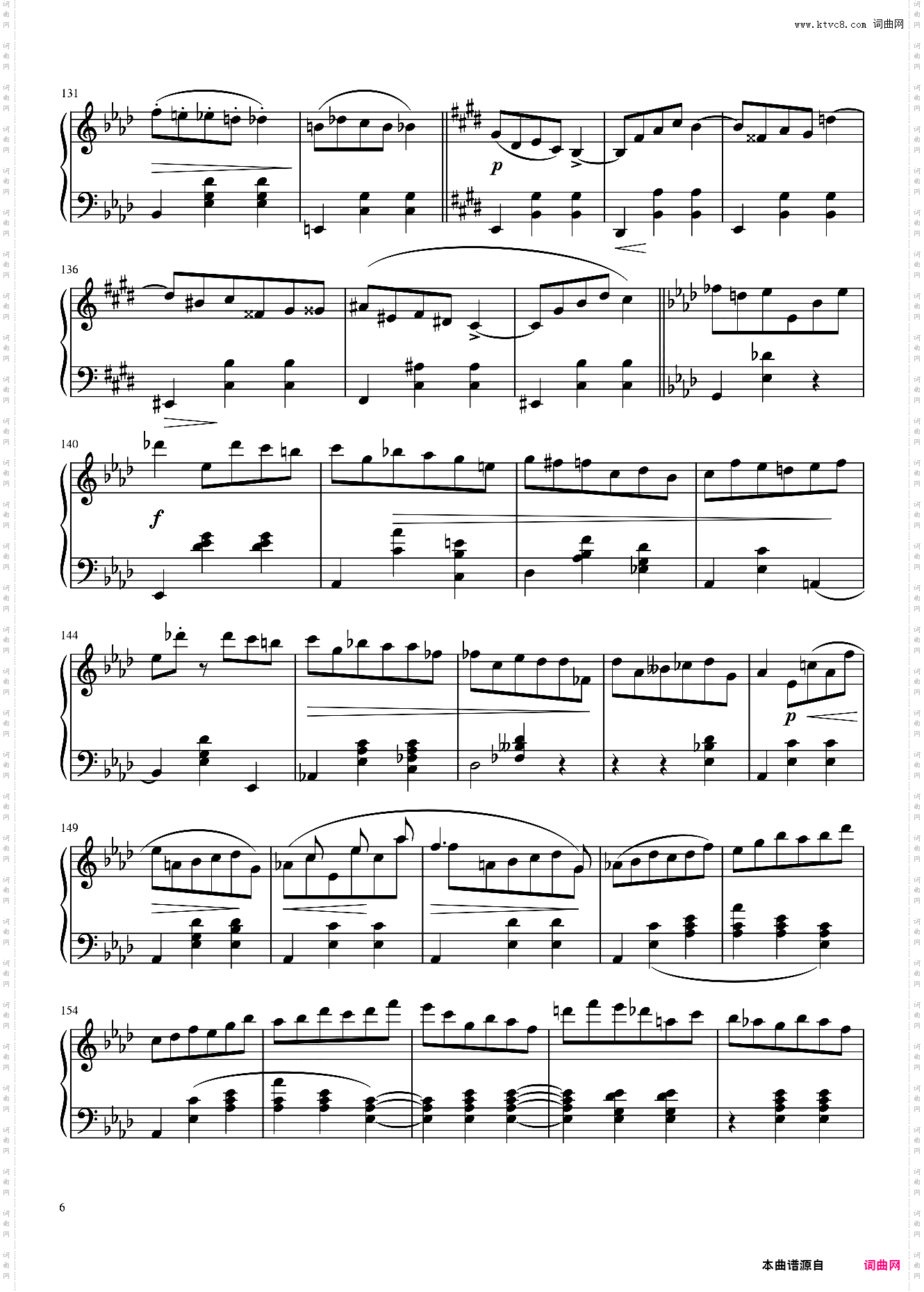 降A大调圆舞曲 Op·64 no·3,肖邦