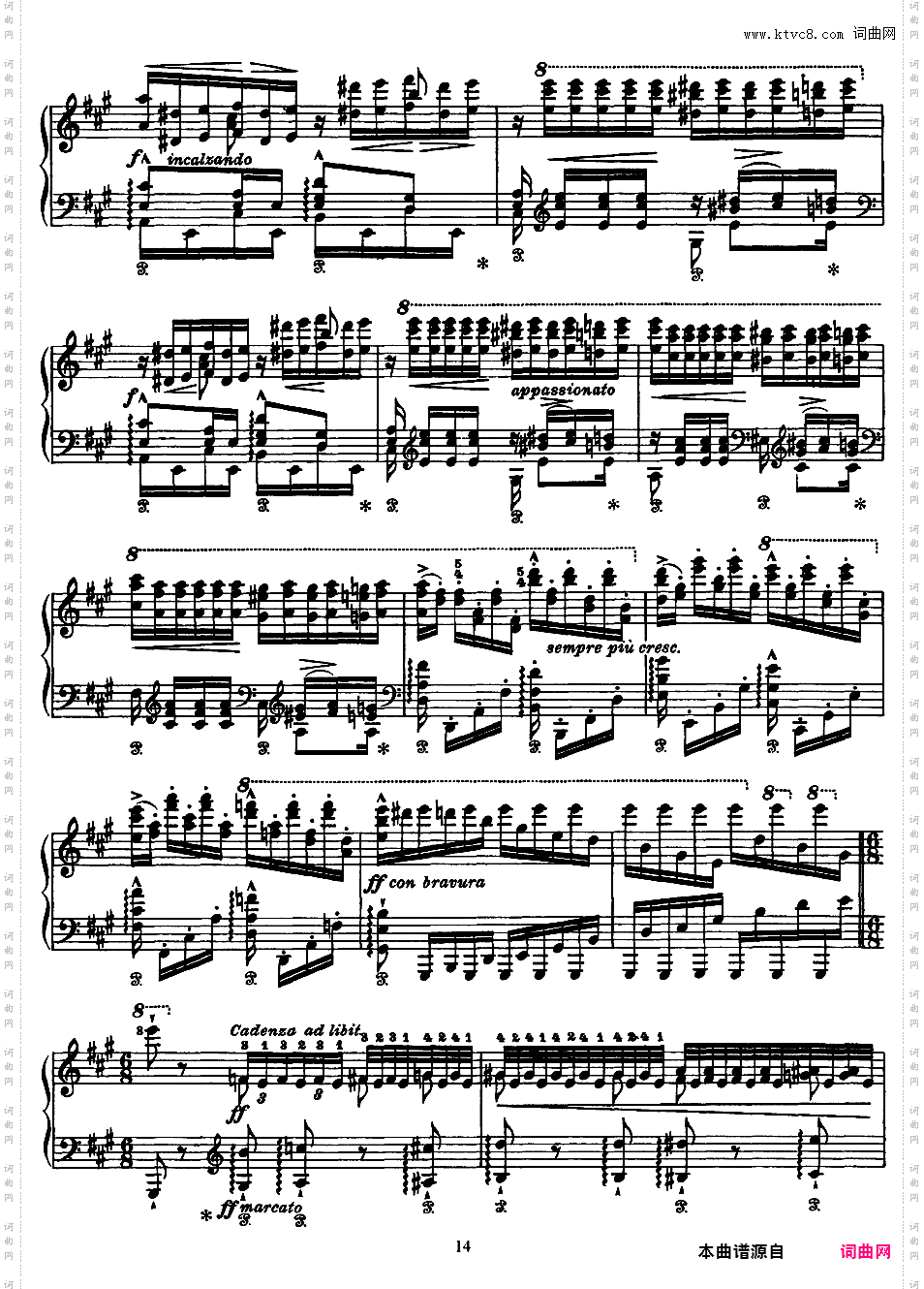 唐璜的回忆 Réminiscences de Don Juan - 李斯特根据歌剧《唐璜》改编