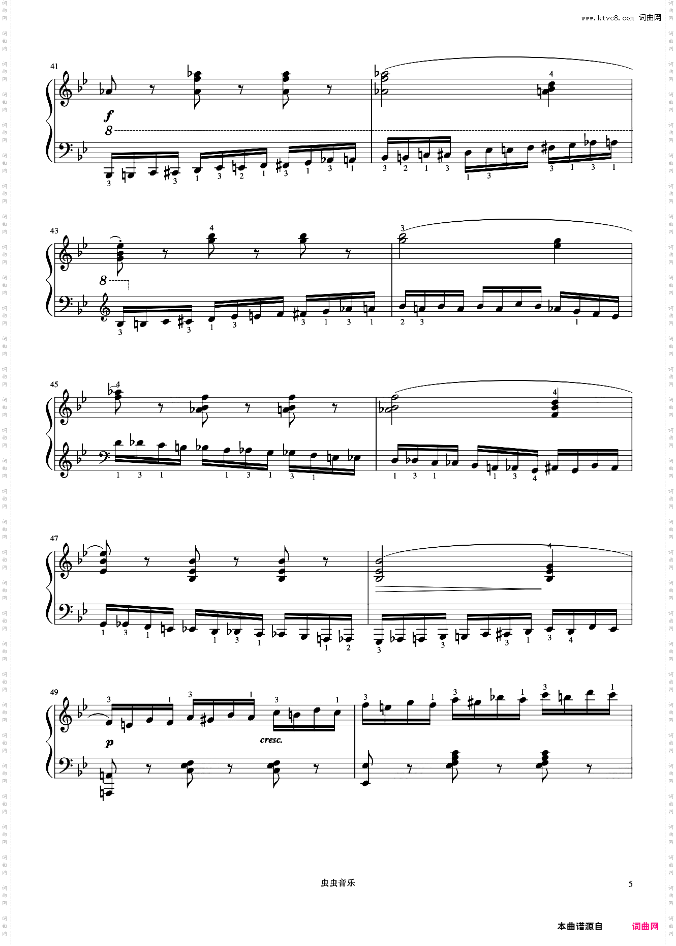 第31首《车尔尼快速练习曲 作品299》