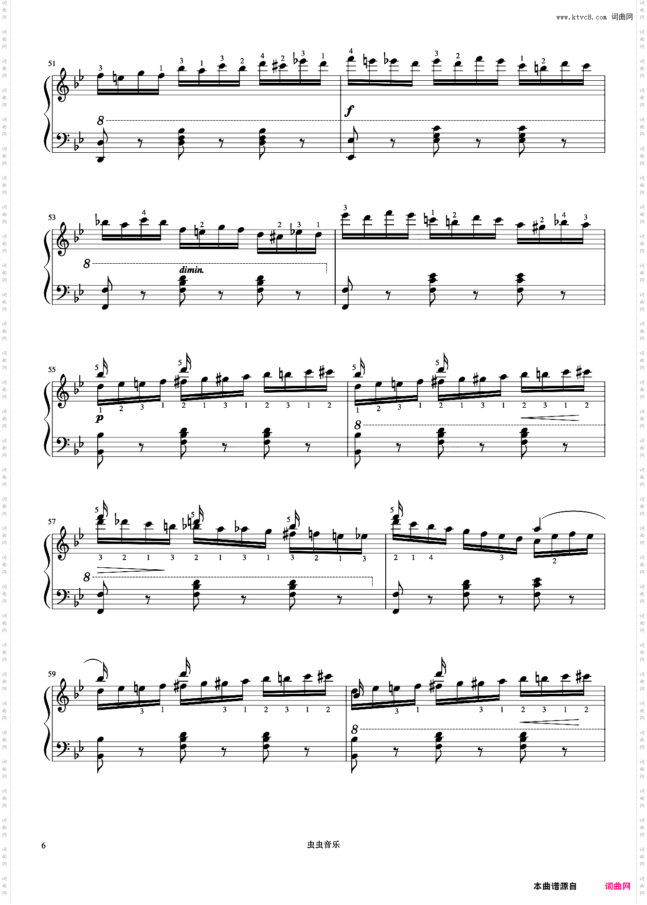 第31首《车尔尼快速练习曲 作品299》