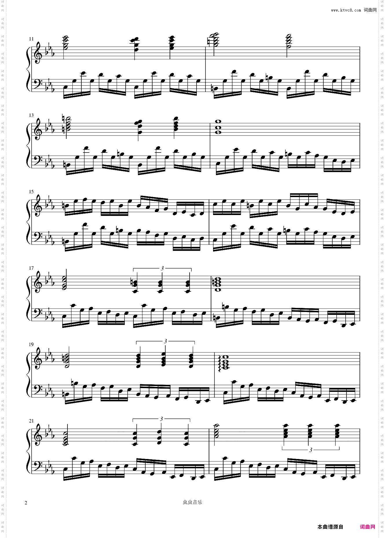 c小调练习曲“冲动”