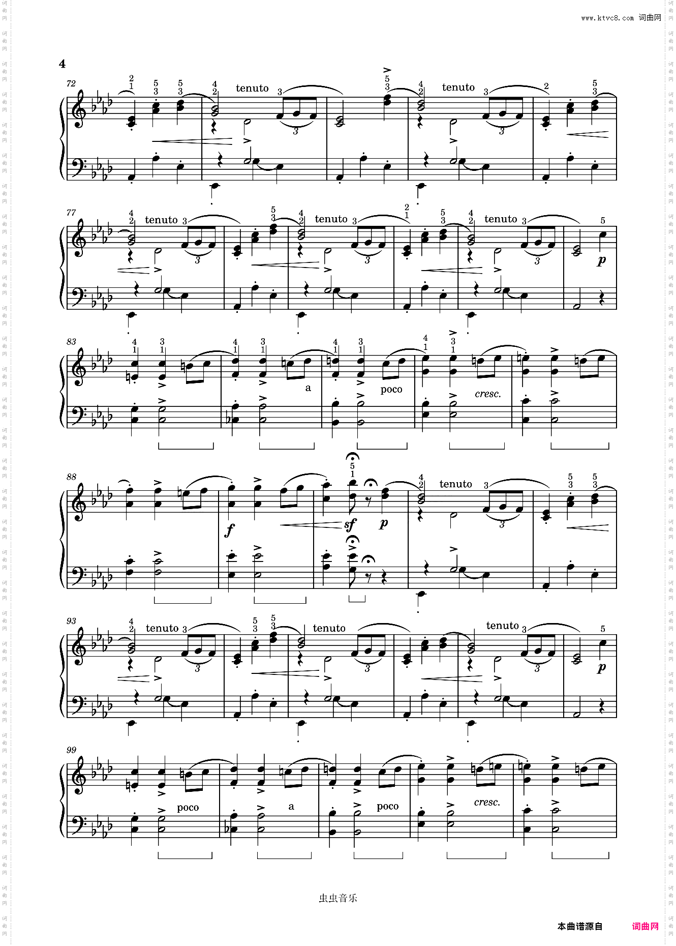 圆舞曲《离别》Op·69,No·1-肖邦Frederic Francois Chopin