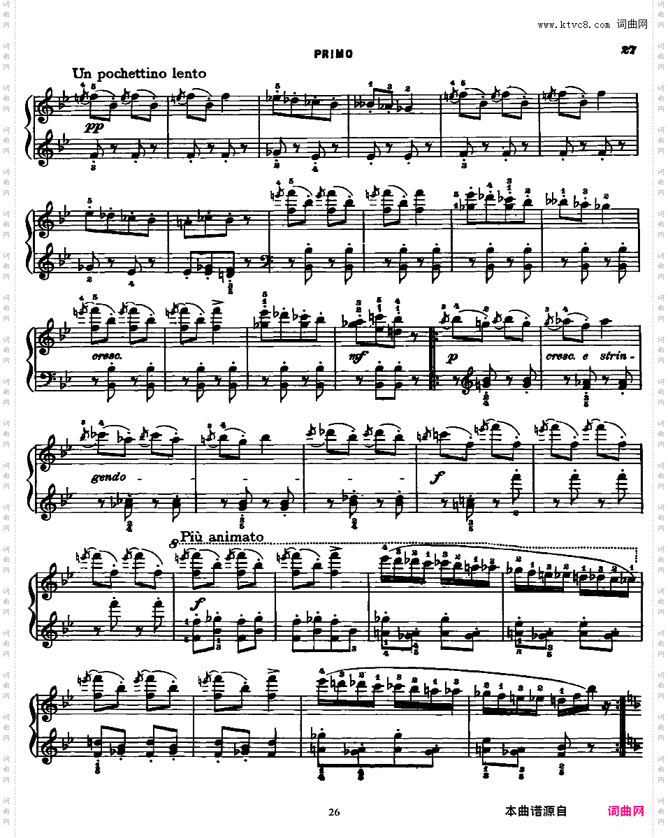 斯拉夫舞曲集 Slavonic Dances四手联弹Dvorak op072 Slavonic Dances 四手联弹