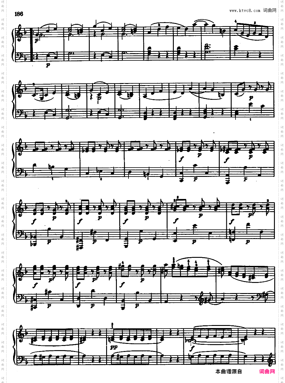 钢琴奏鸣曲全集 Piano Sonatas莫扎特奏鸣曲 k332