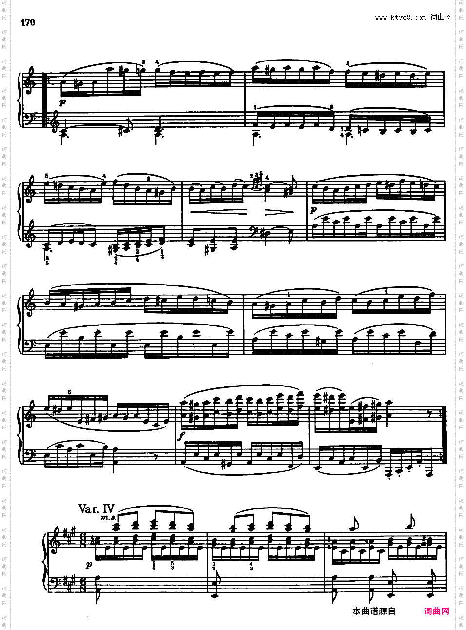 钢琴奏鸣曲全集 Piano Sonatas莫扎特奏鸣曲 k331