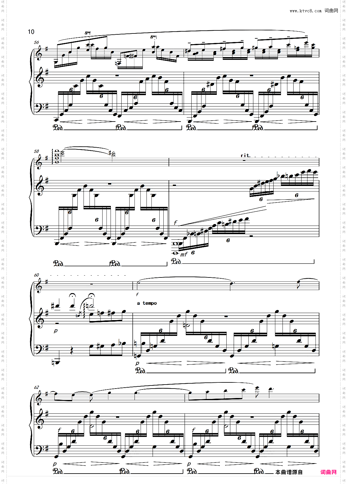 Fantasia in G Major Op·10 No·2