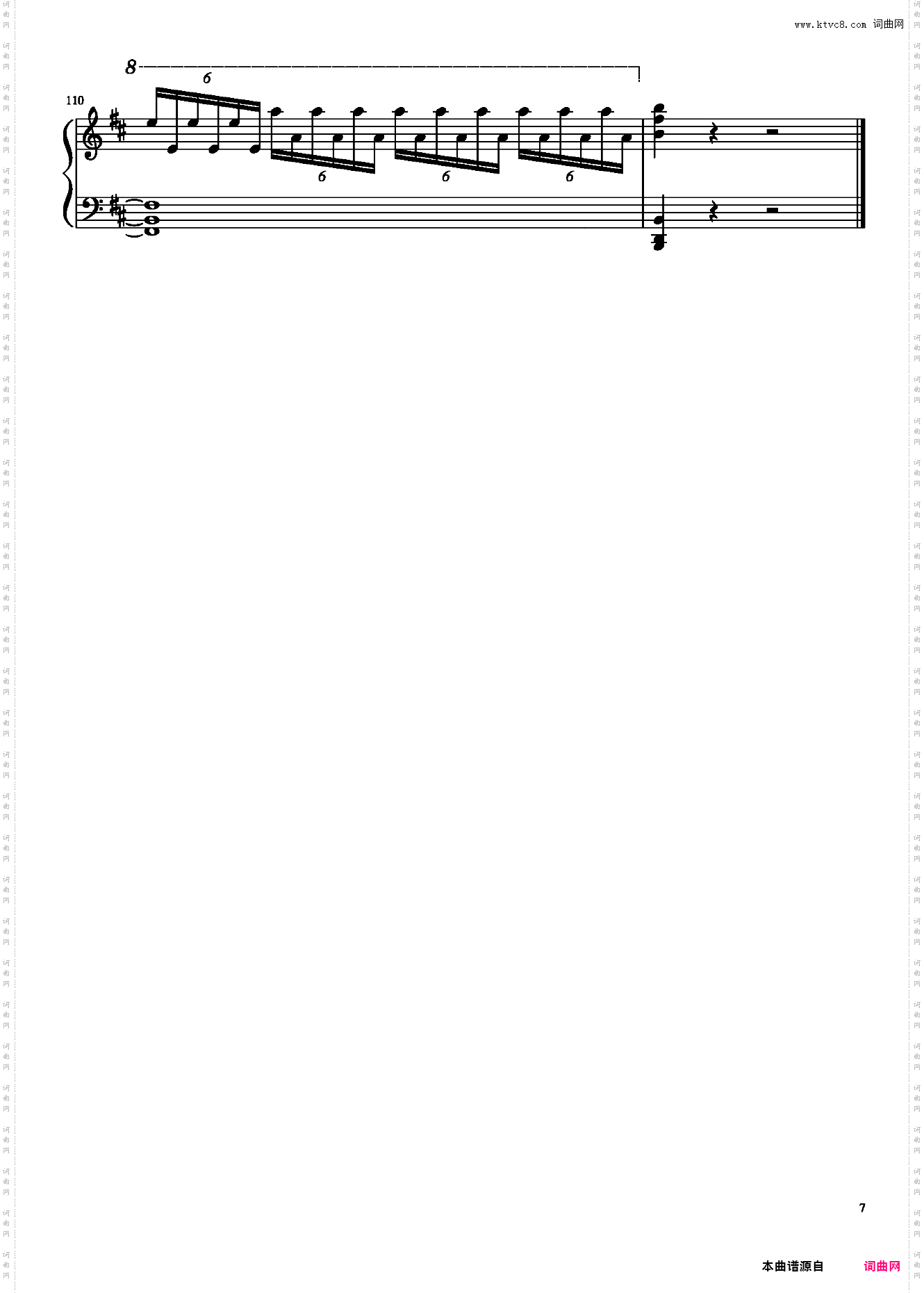 Qliphot piano arrange - Xista