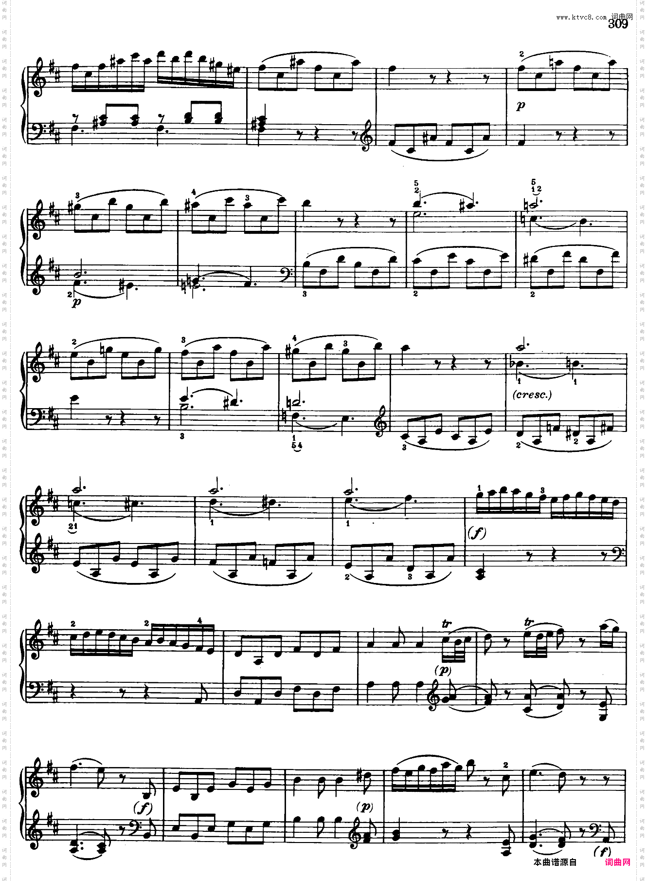 Sonata in D Major No·18 K·576