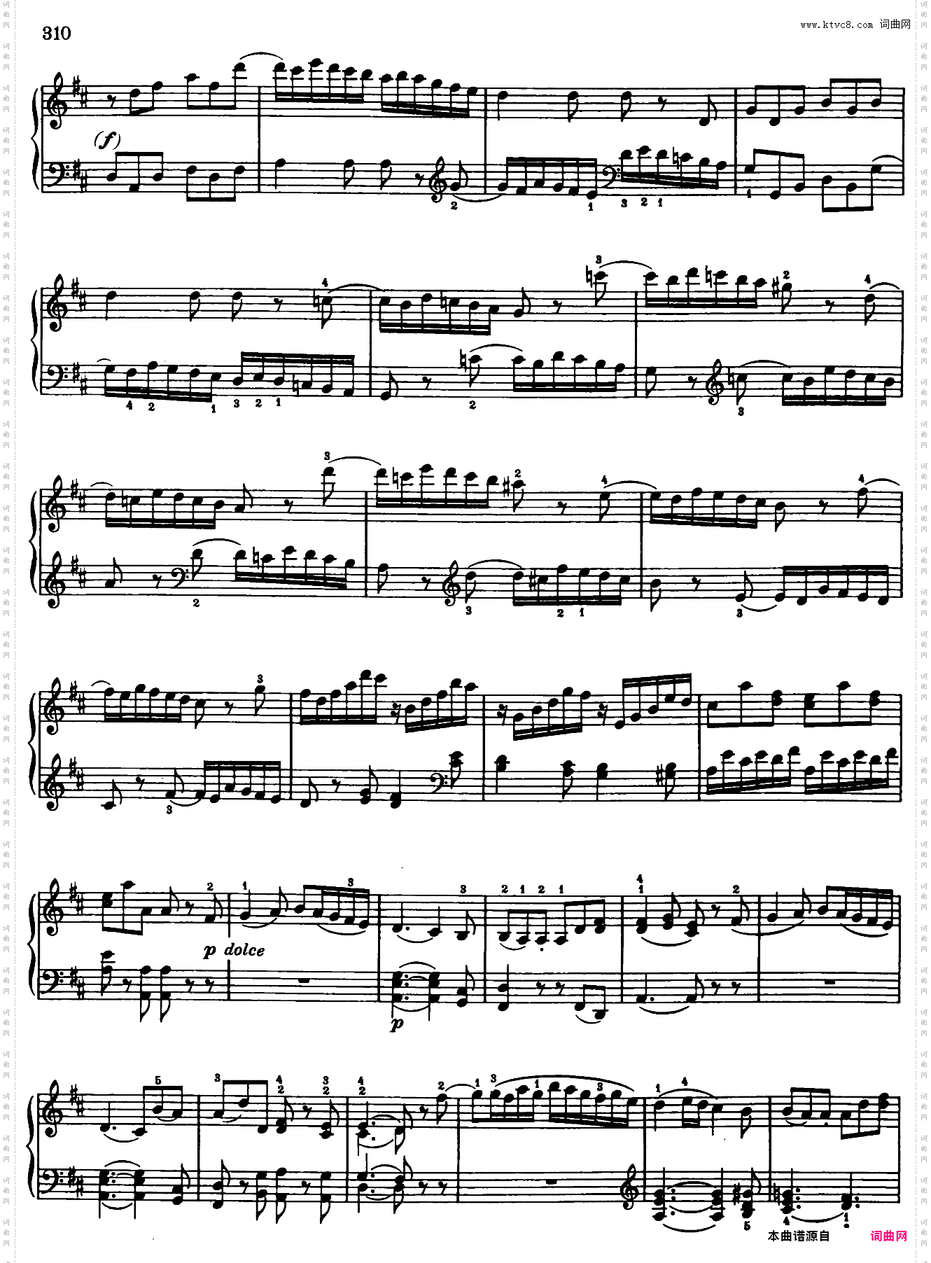 Sonata in D Major No·18 K·576