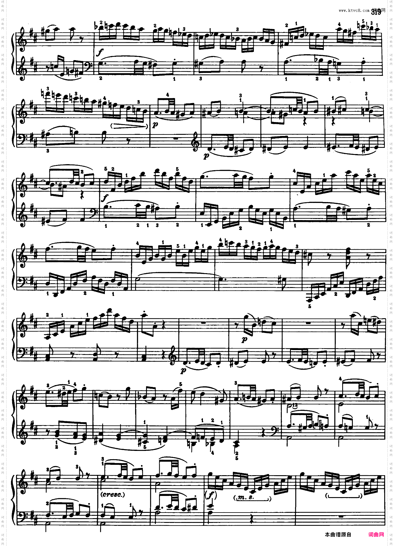 Sonata in D Major No·18 K·576