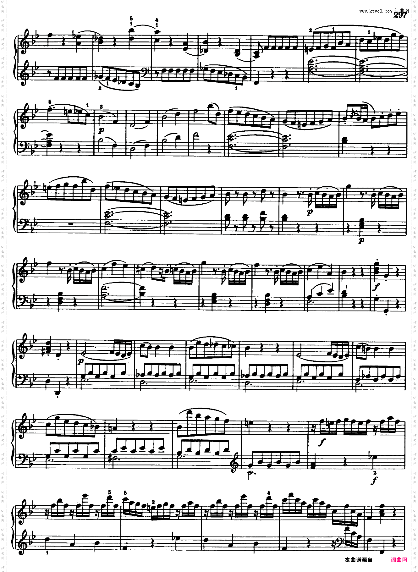 Sonata in bB Major No·17 K·570