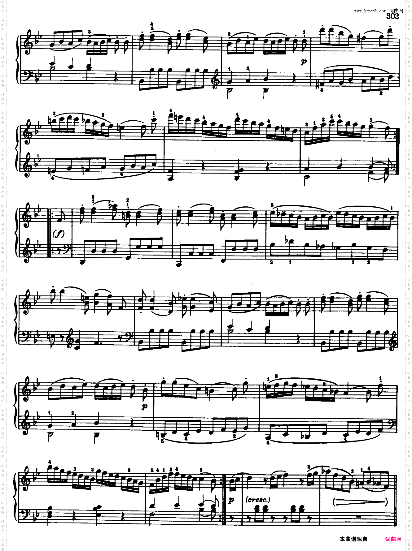 Sonata in bB Major No·17 K·570