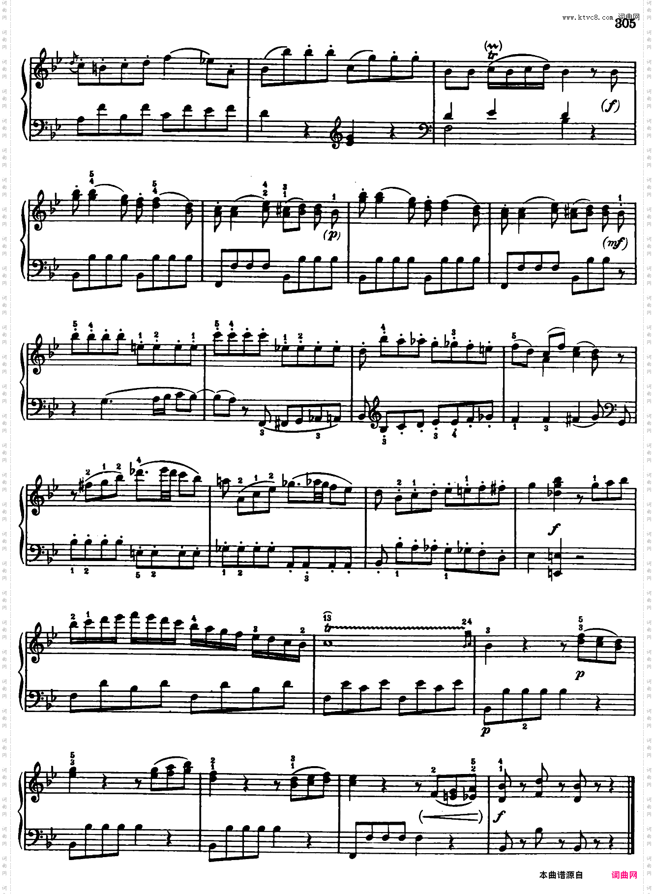 Sonata in bB Major No·17 K·570