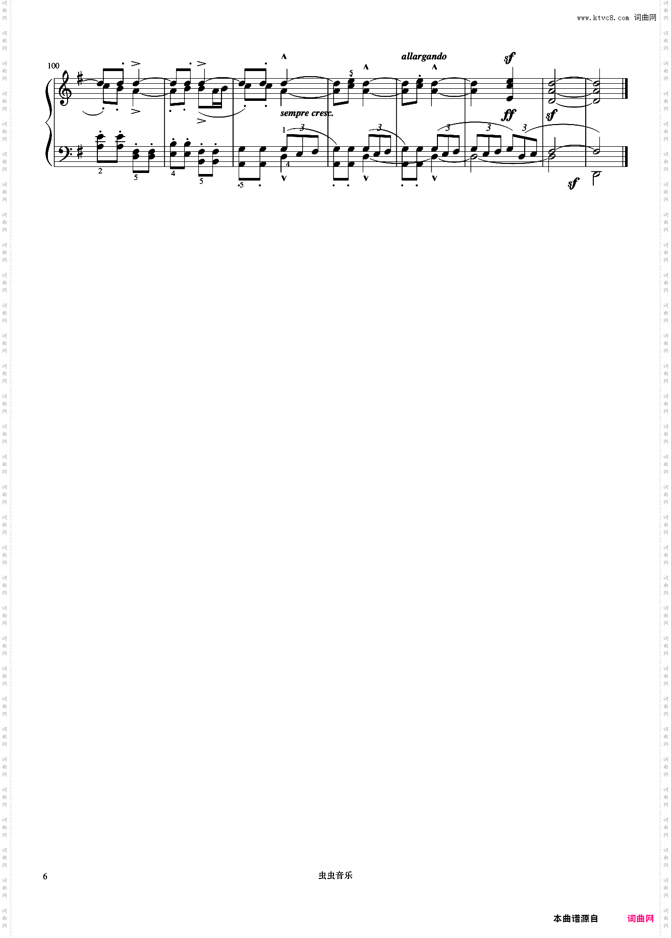 7级 小奏鸣曲第三乐章《音协钢琴考级曲目 6-8级》