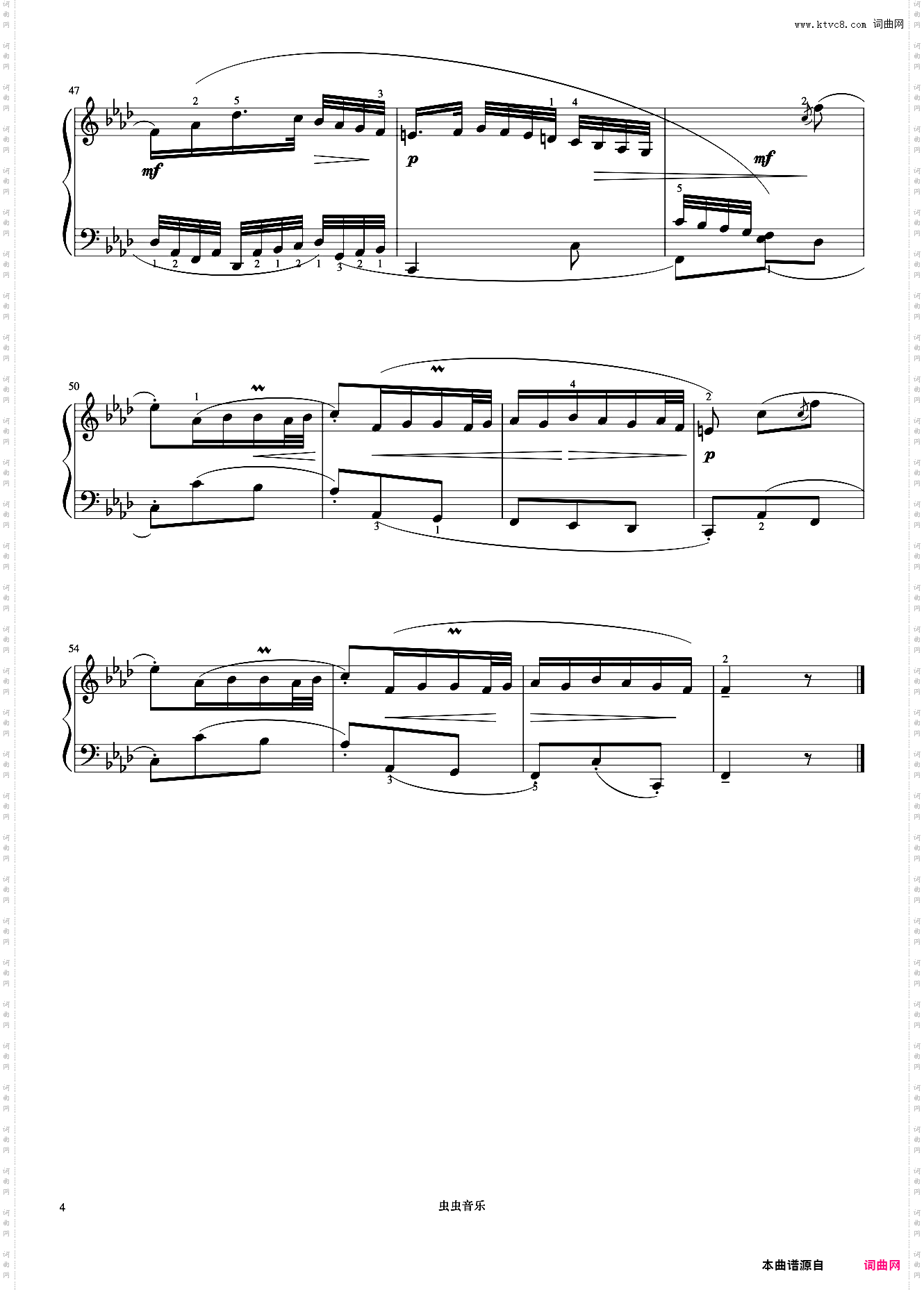 第28首 序曲《巴赫 初级钢琴曲集》