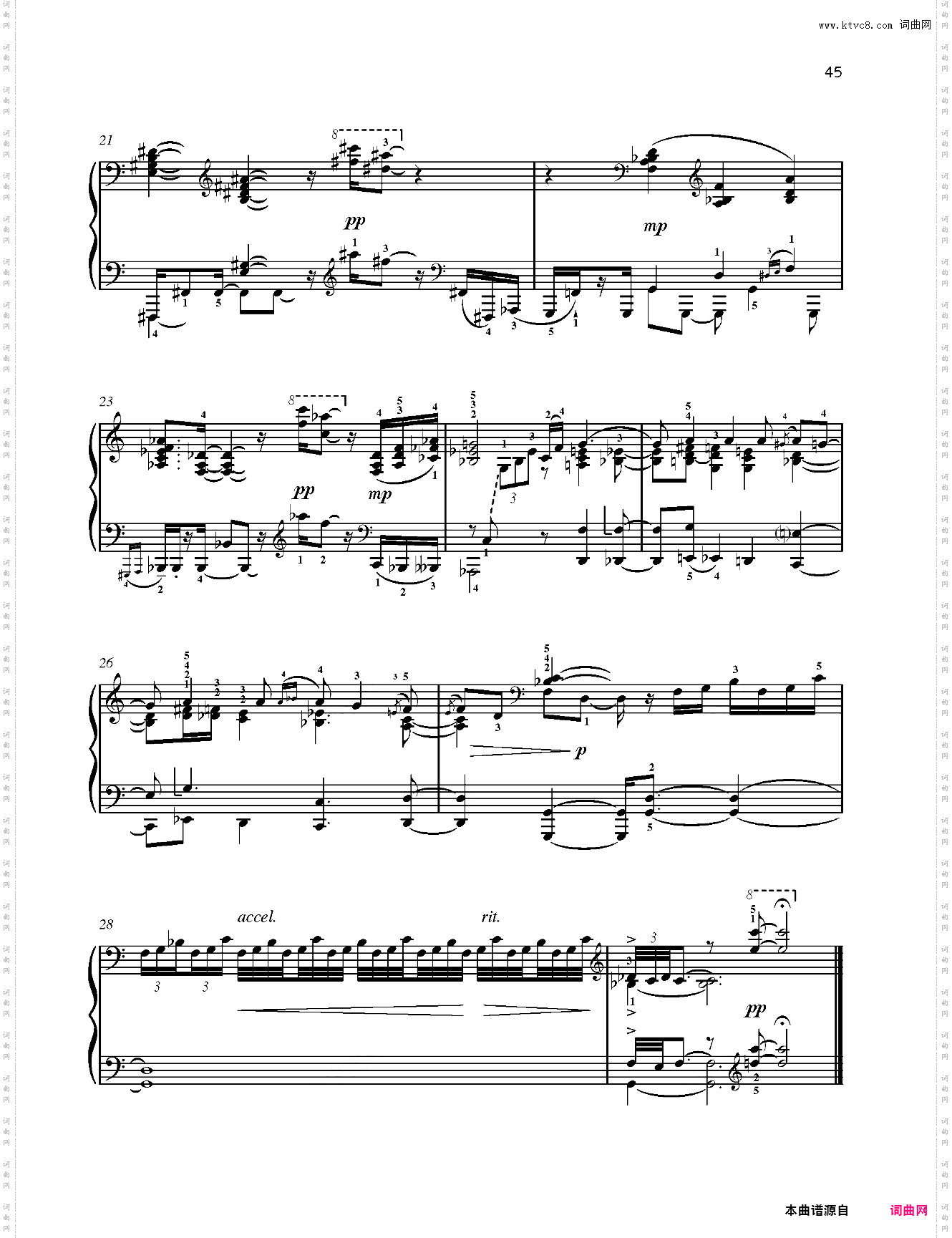 爵士小品 Op·59 No·8 Ten Bagatelles