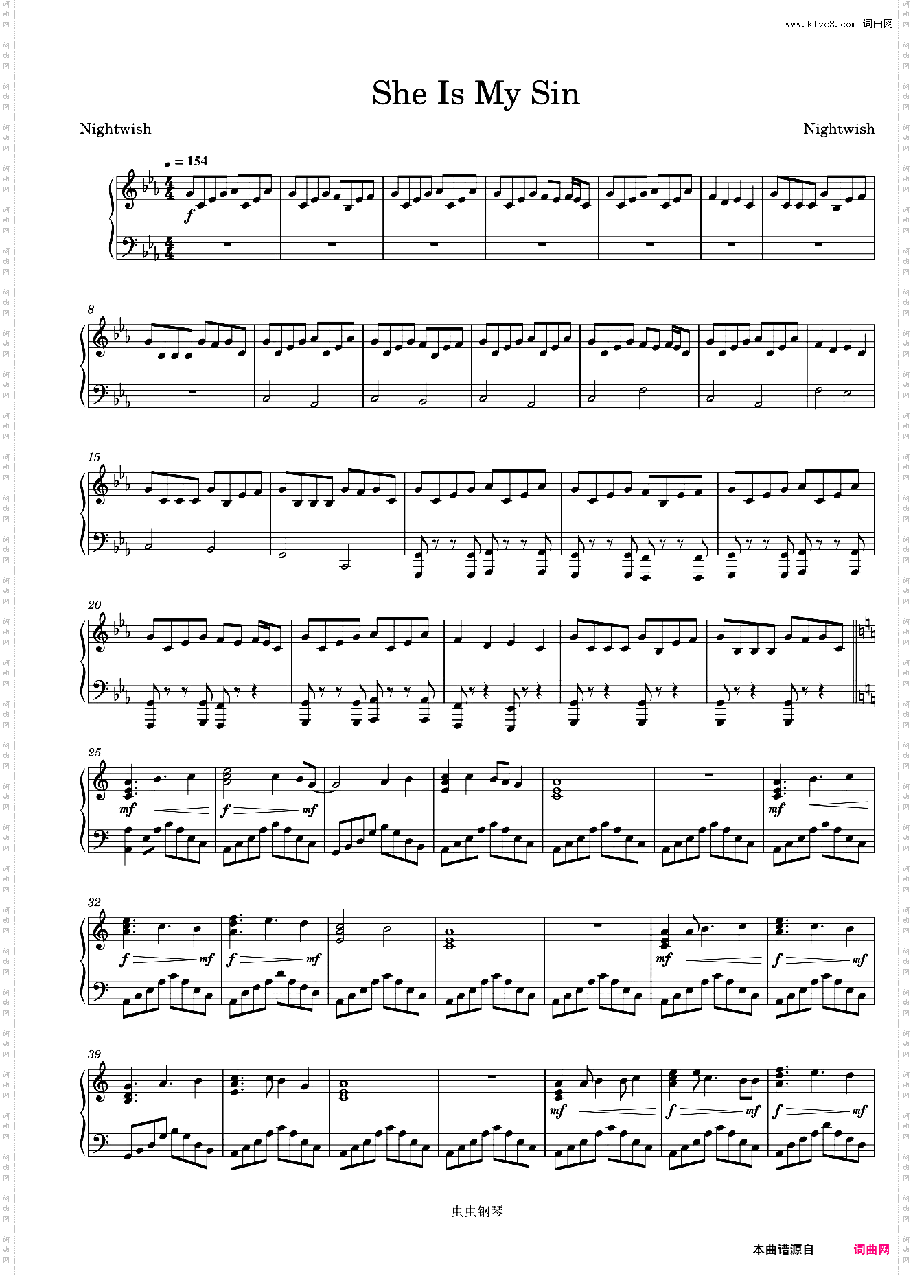 She Is My Sin-Nightwish