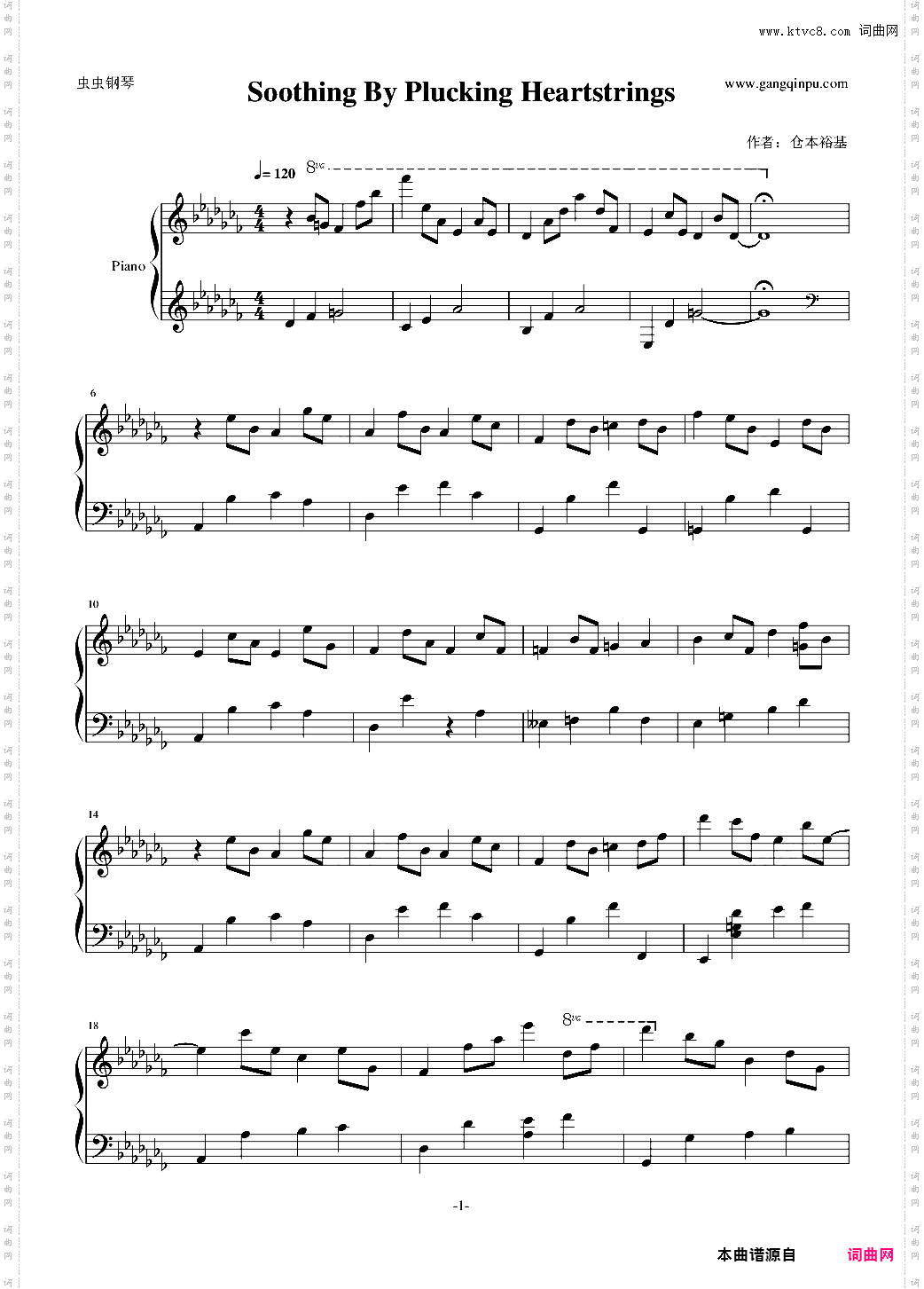 Soothing By Plucking Heartstrings