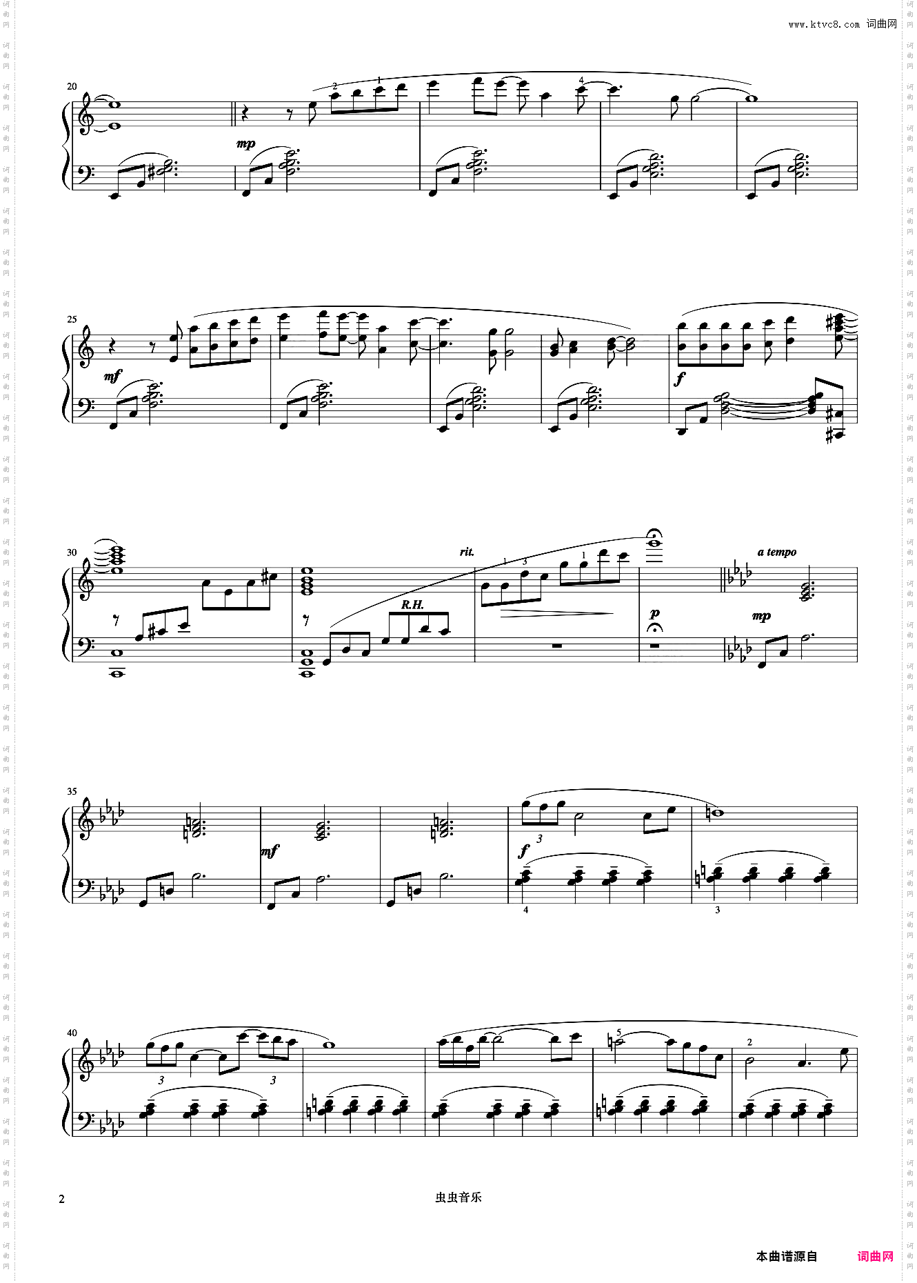 Lady of Sping《久石让钢琴作品精选集》