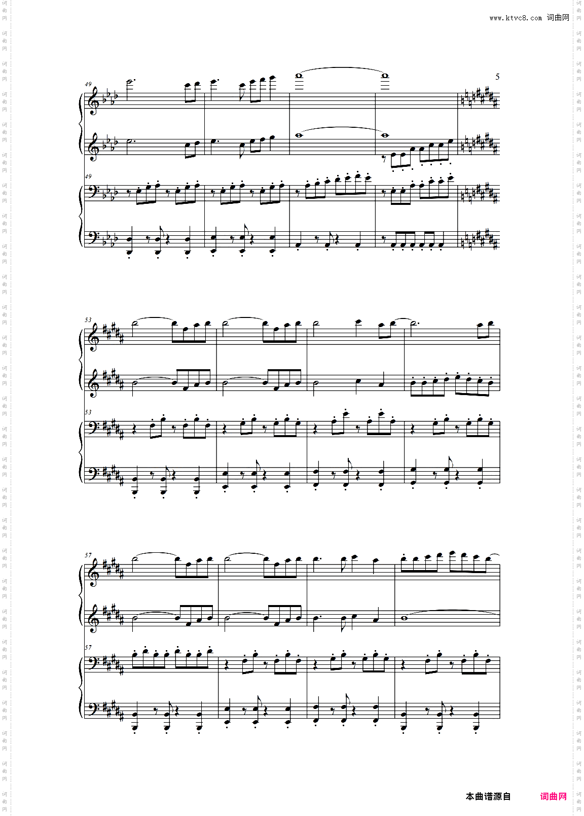 模拟人生3 The Sims 3 主题曲钢琴四手联弹版高还原度