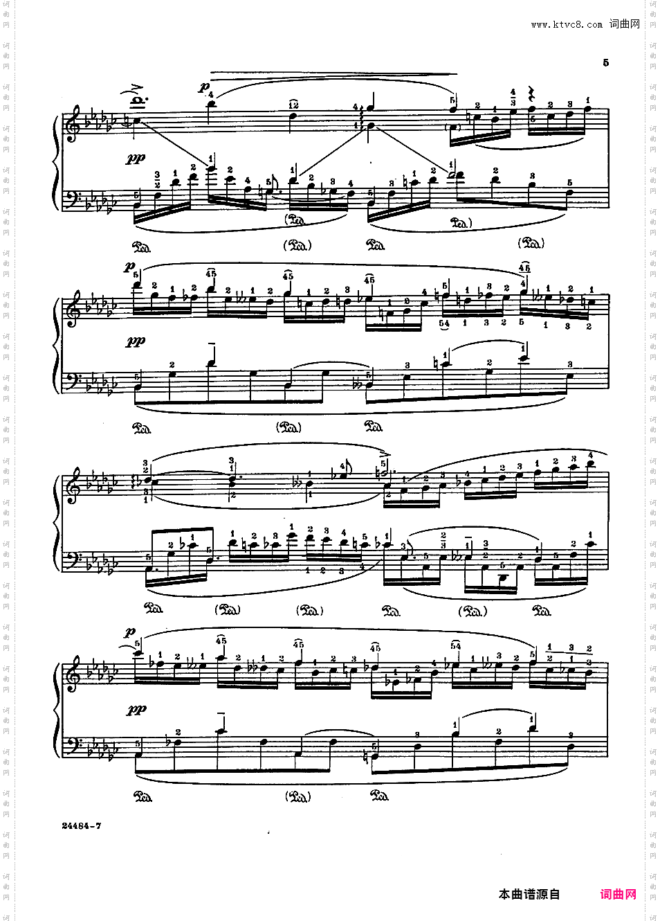 改编圣桑天鹅Saint-Saens-Godowsky The Swan