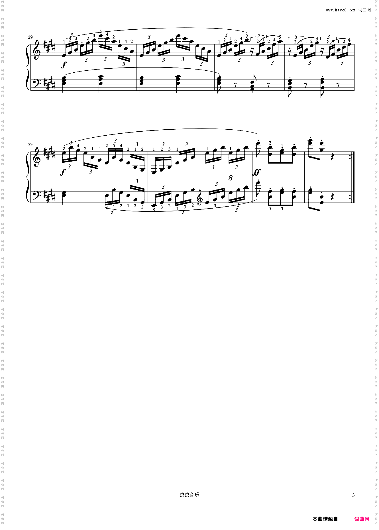 4级 练习曲Op·849 No·15《中国院钢琴考级曲目》