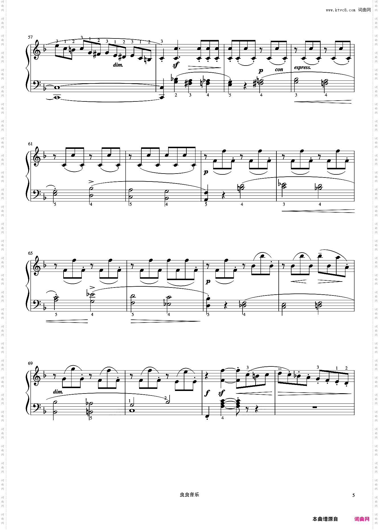 小奏鸣曲 Op·20 No·3 第一乐章《小奏鸣曲集》